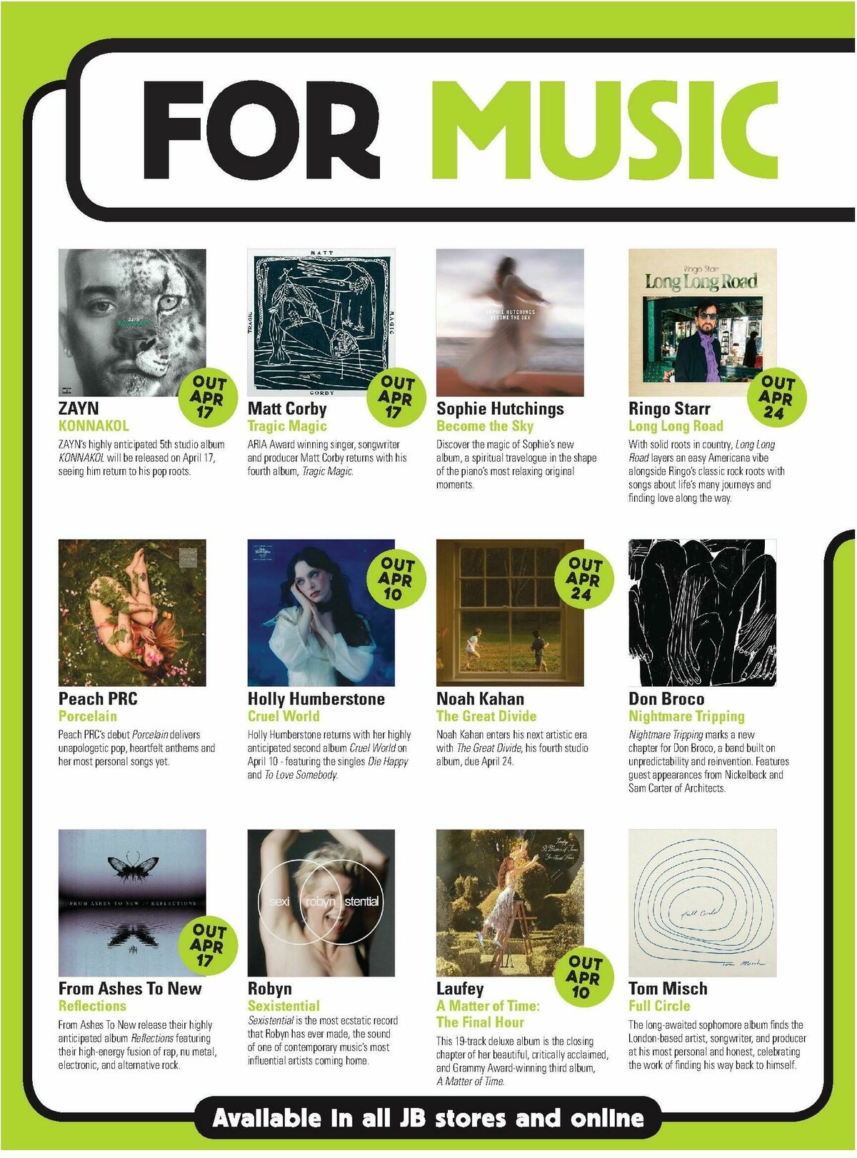 JB Hi-Fi Magazine April Catalogues from 1 April