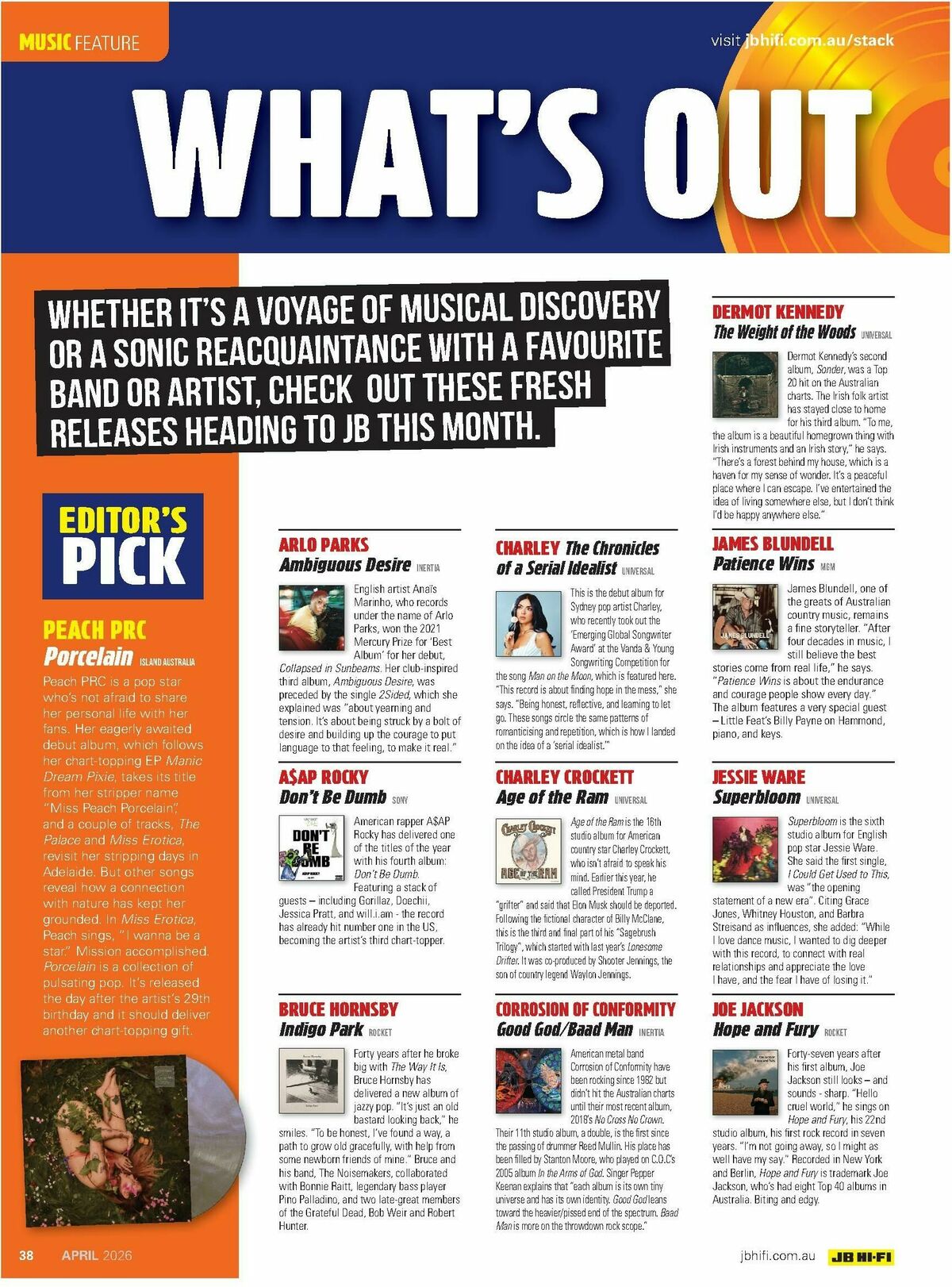 JB Hi-Fi Magazine April Catalogues from 1 April