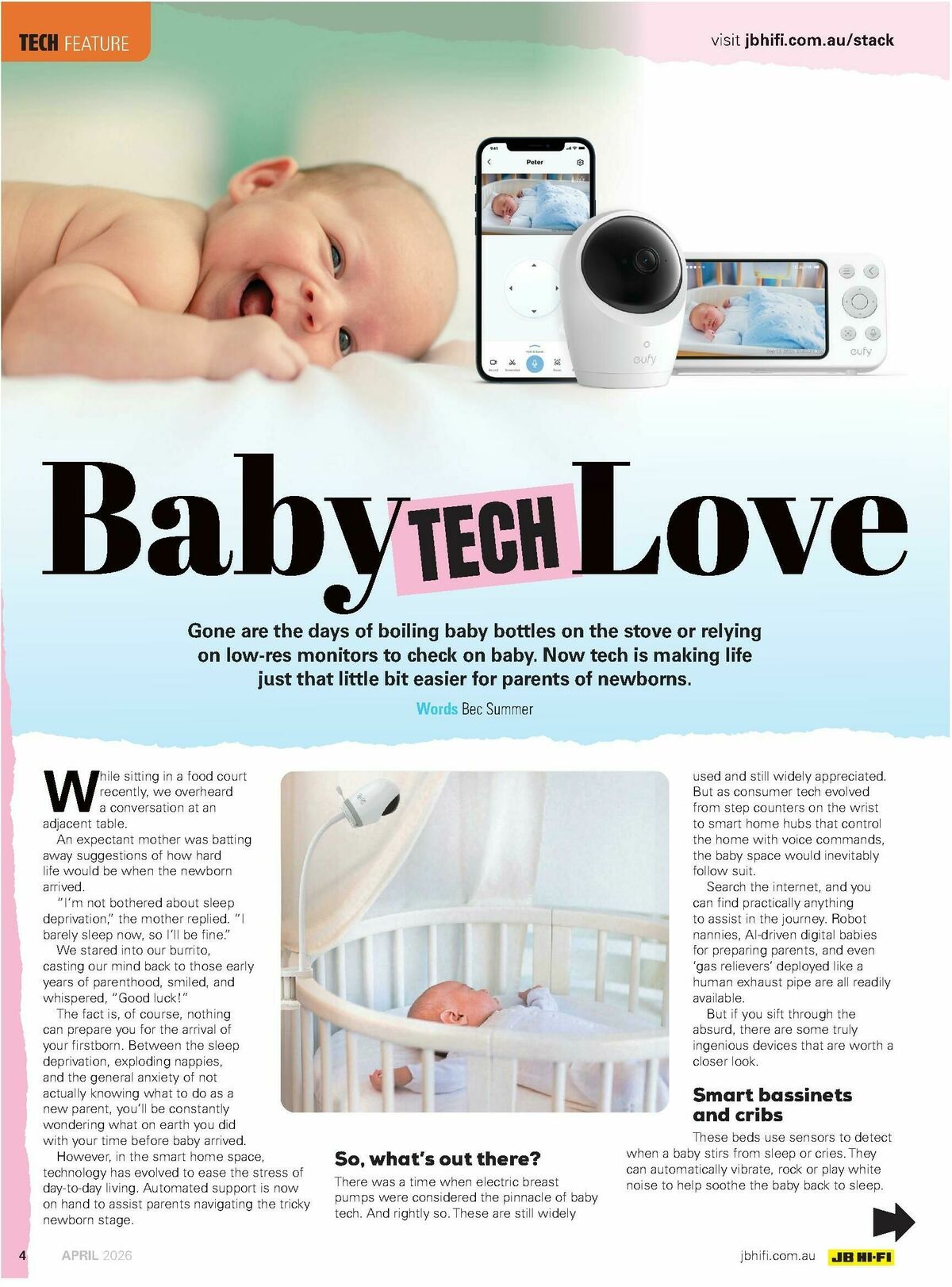 JB Hi-Fi Magazine April Catalogues from 1 April