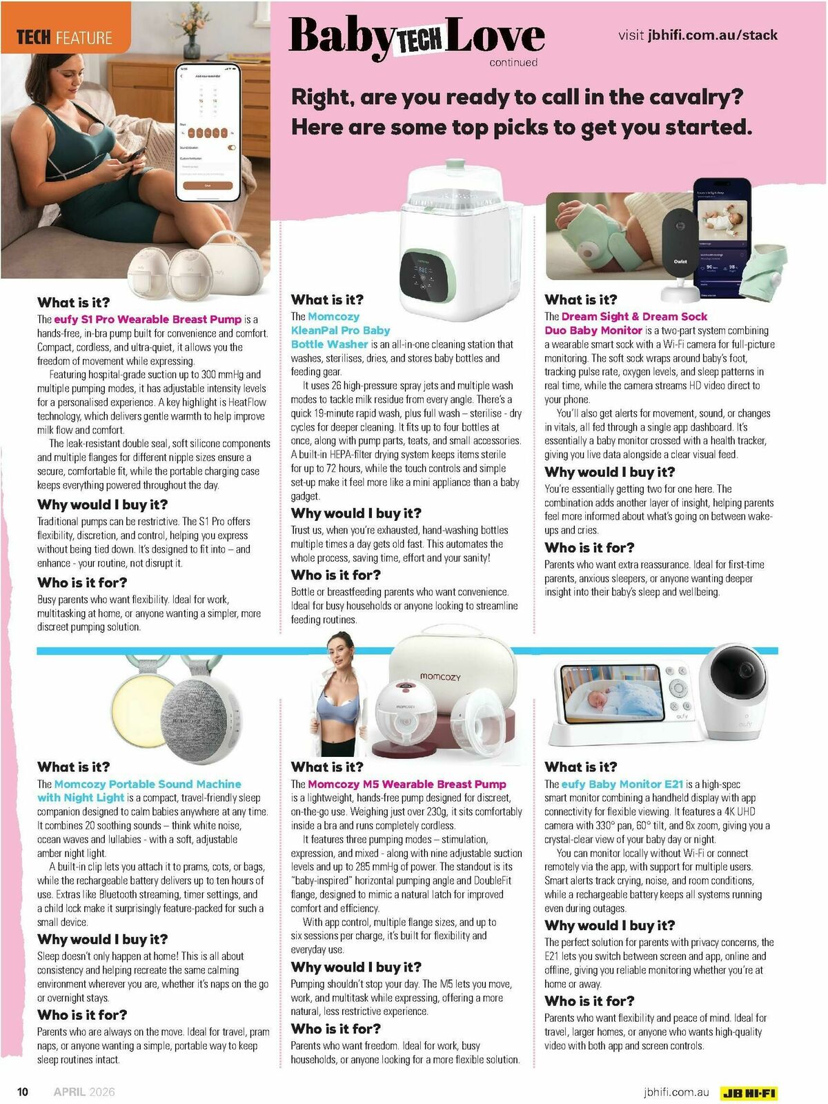 JB Hi-Fi Magazine April Catalogues from 1 April