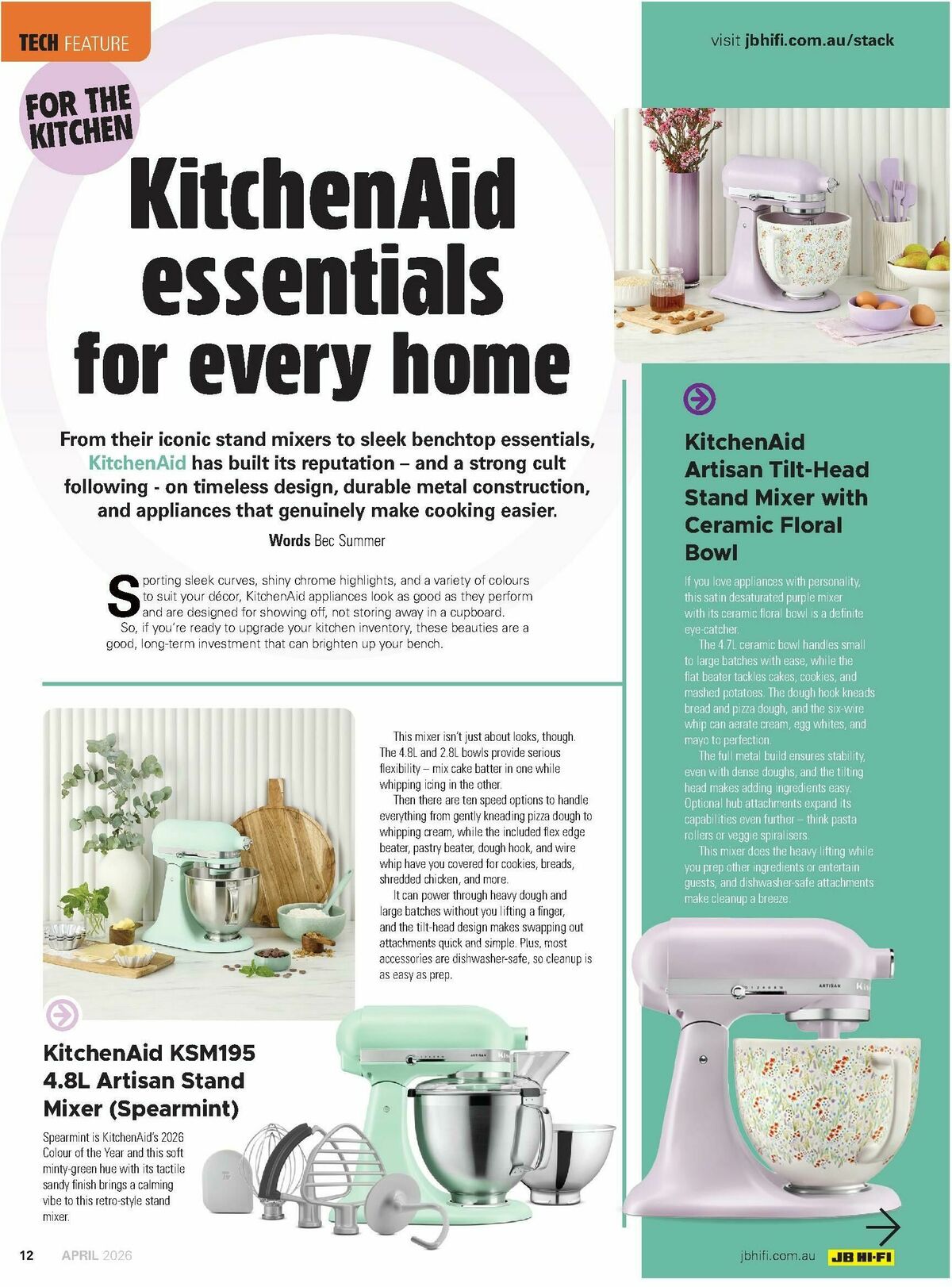 JB Hi-Fi Magazine April Catalogues from 1 April