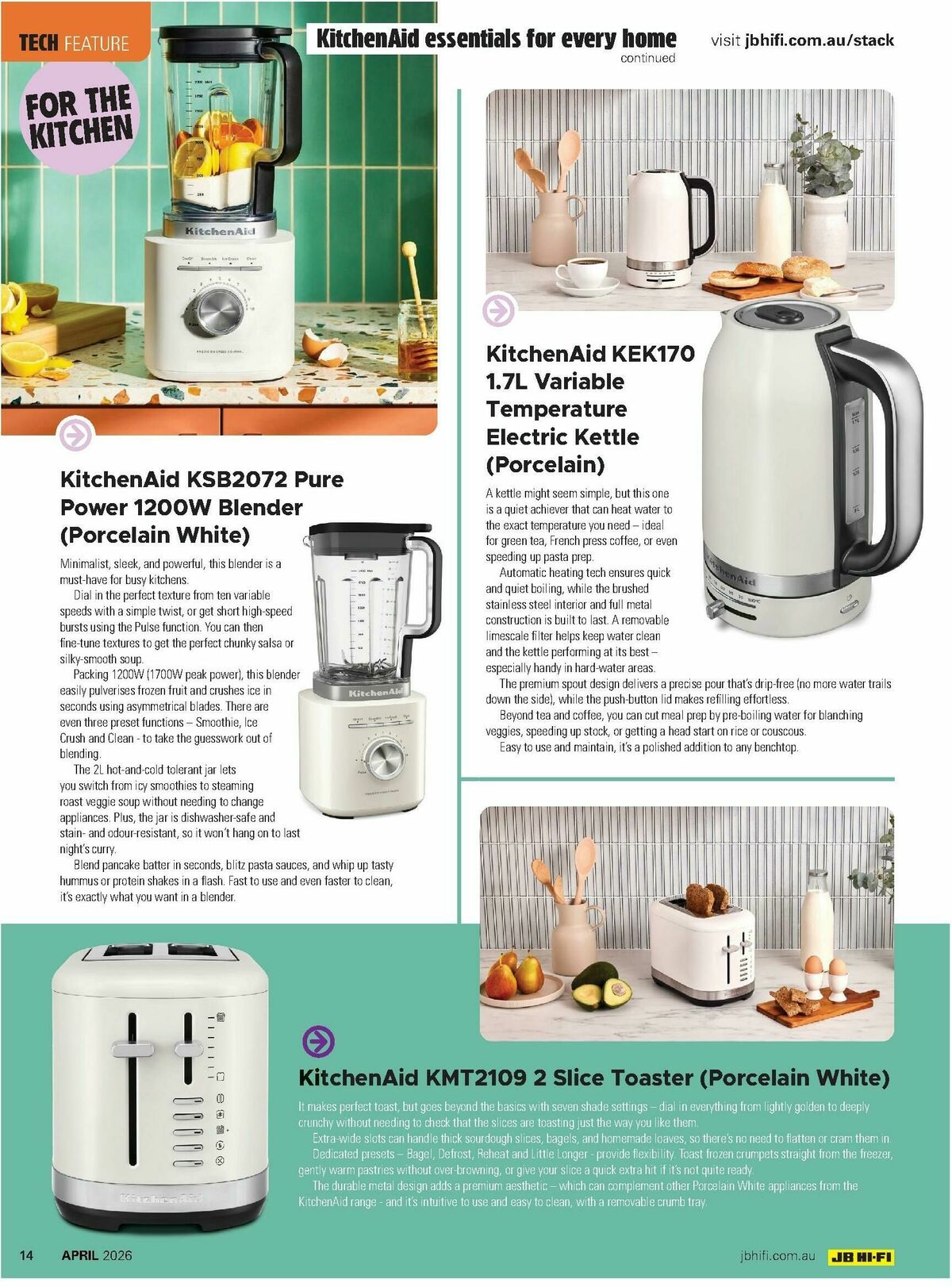 JB Hi-Fi Magazine April Catalogues from 1 April