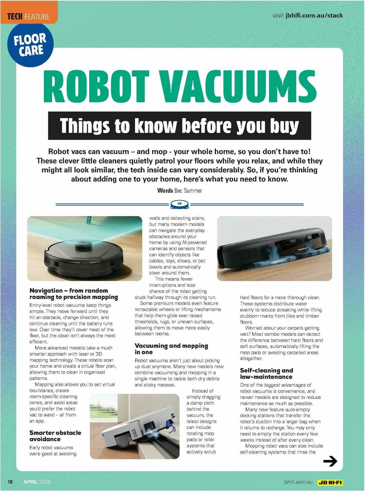 JB Hi-Fi Magazine April Catalogues from 1 April