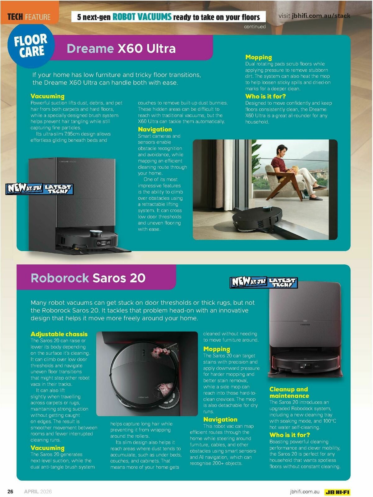 JB Hi-Fi Magazine April Catalogues from 1 April