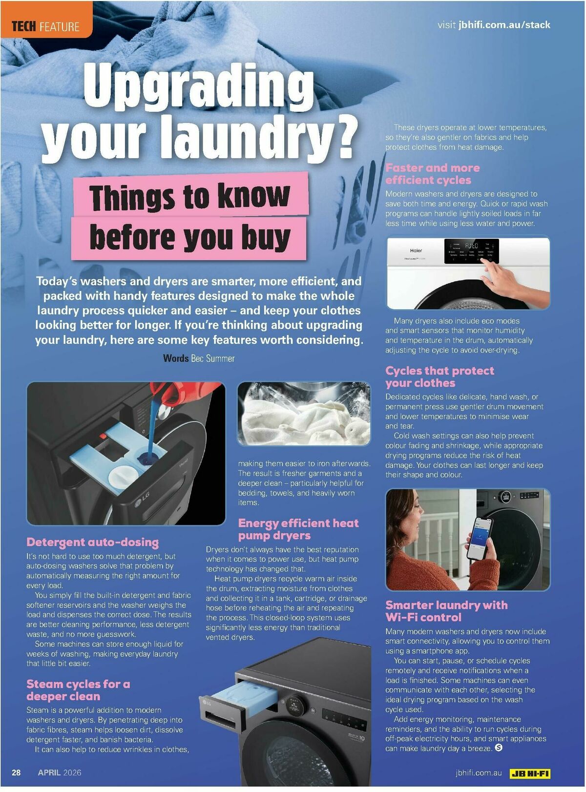 JB Hi-Fi Magazine April Catalogues from 1 April