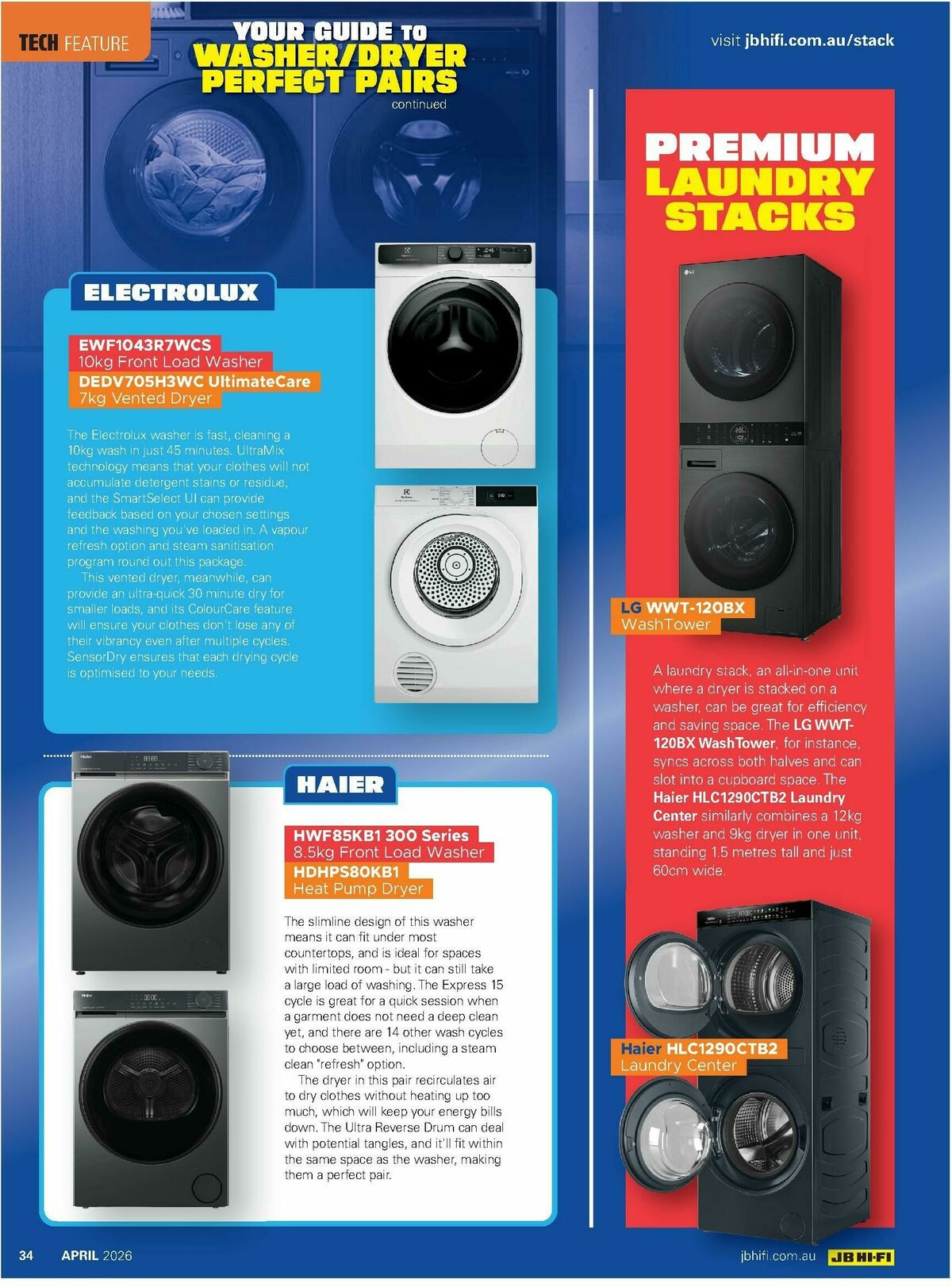 JB Hi-Fi Magazine April Catalogues from 1 April