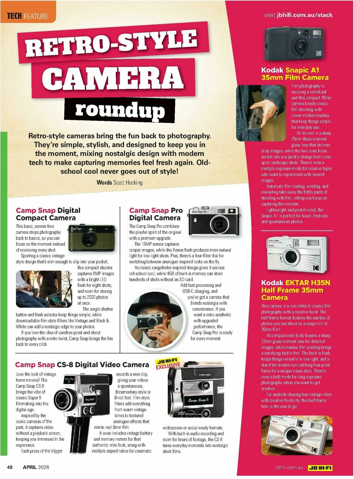 JB Hi-Fi Magazine April Catalogues from 1 April