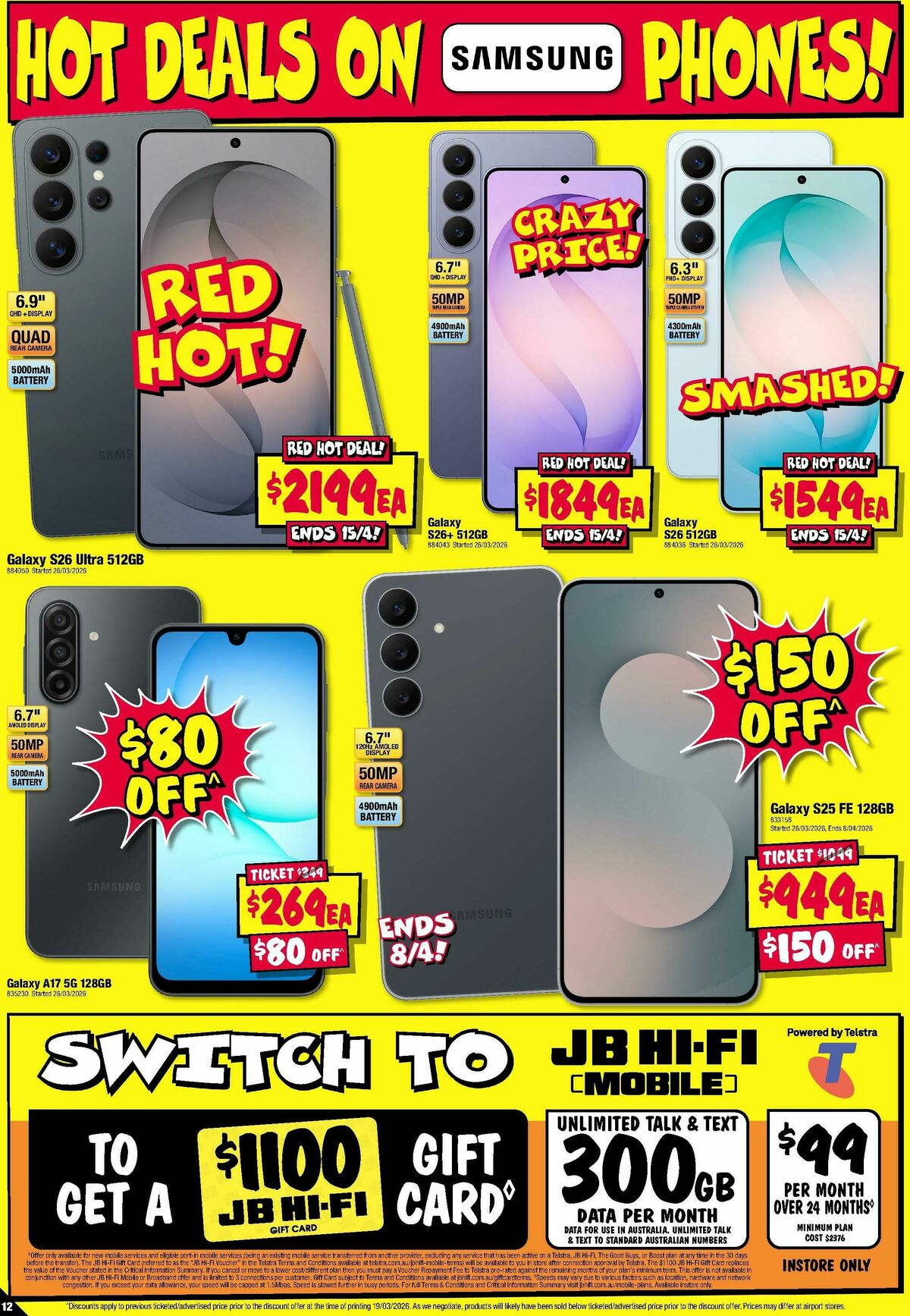 JB Hi-Fi Catalogues from 2 April