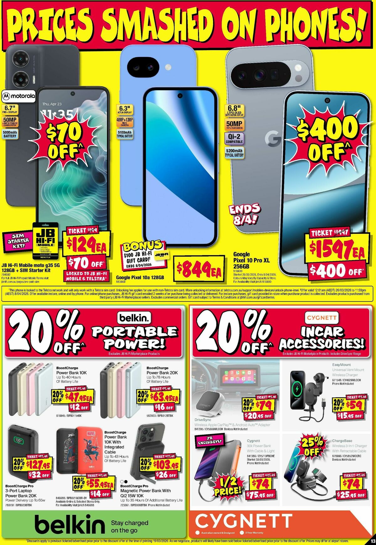 JB Hi-Fi Catalogues from 2 April