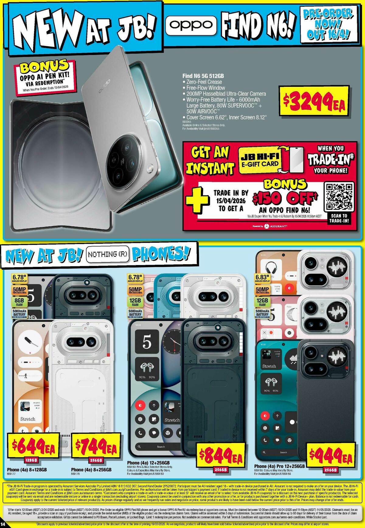 JB Hi-Fi Catalogues from 2 April