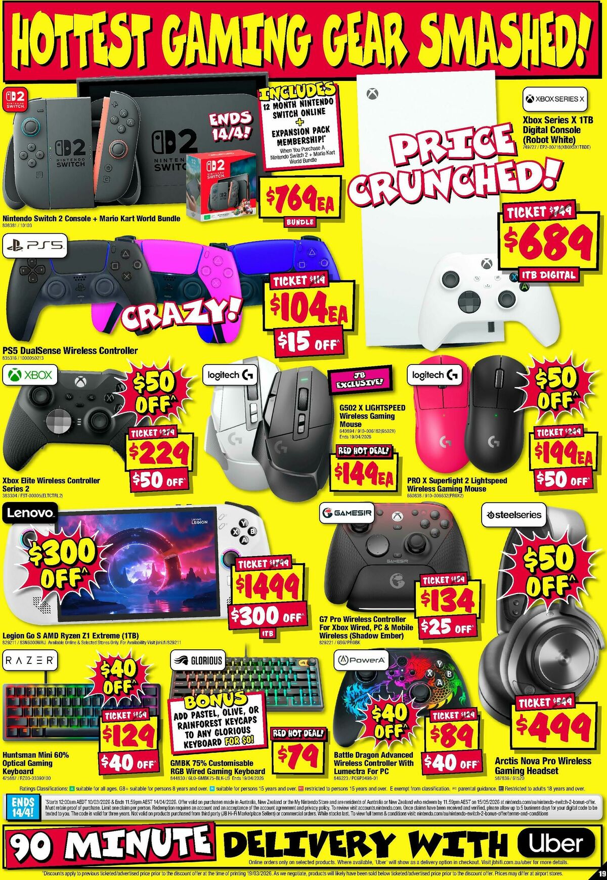 JB Hi-Fi Catalogues from 2 April
