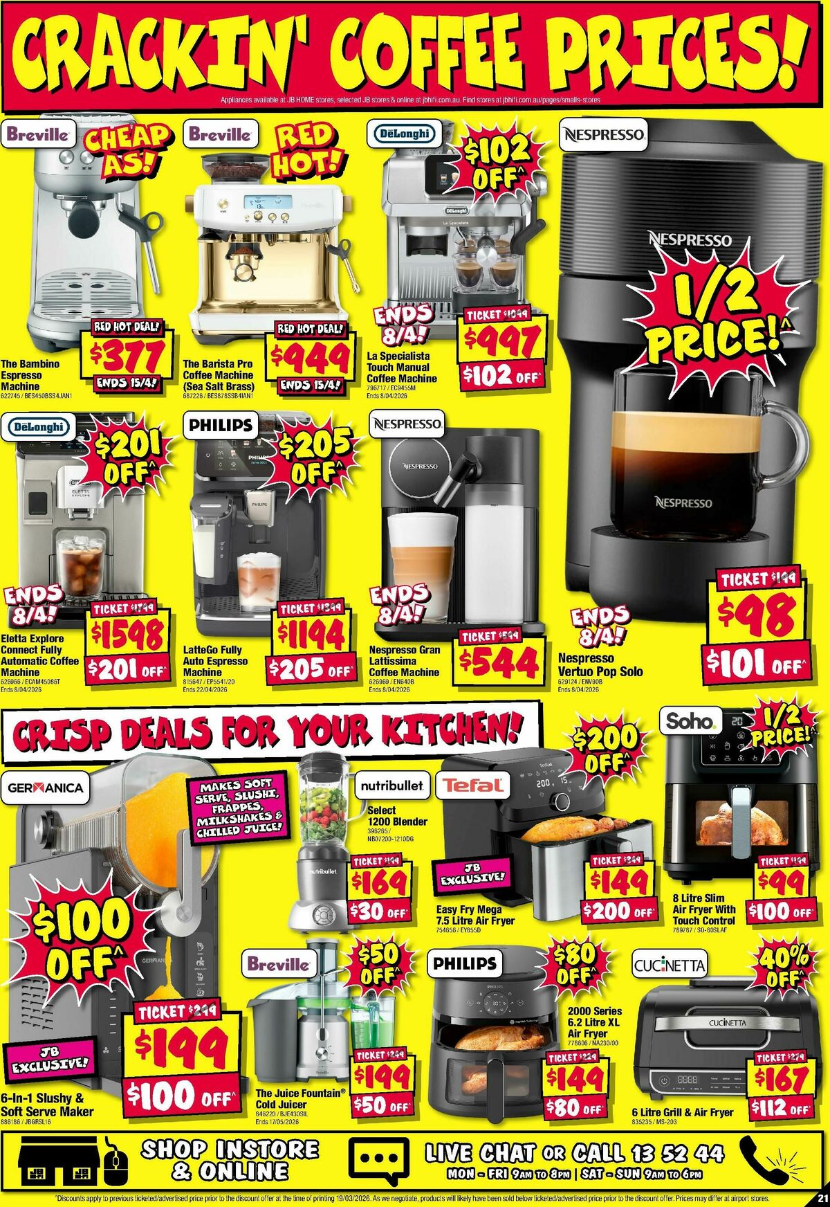 JB Hi-Fi Catalogues from 2 April