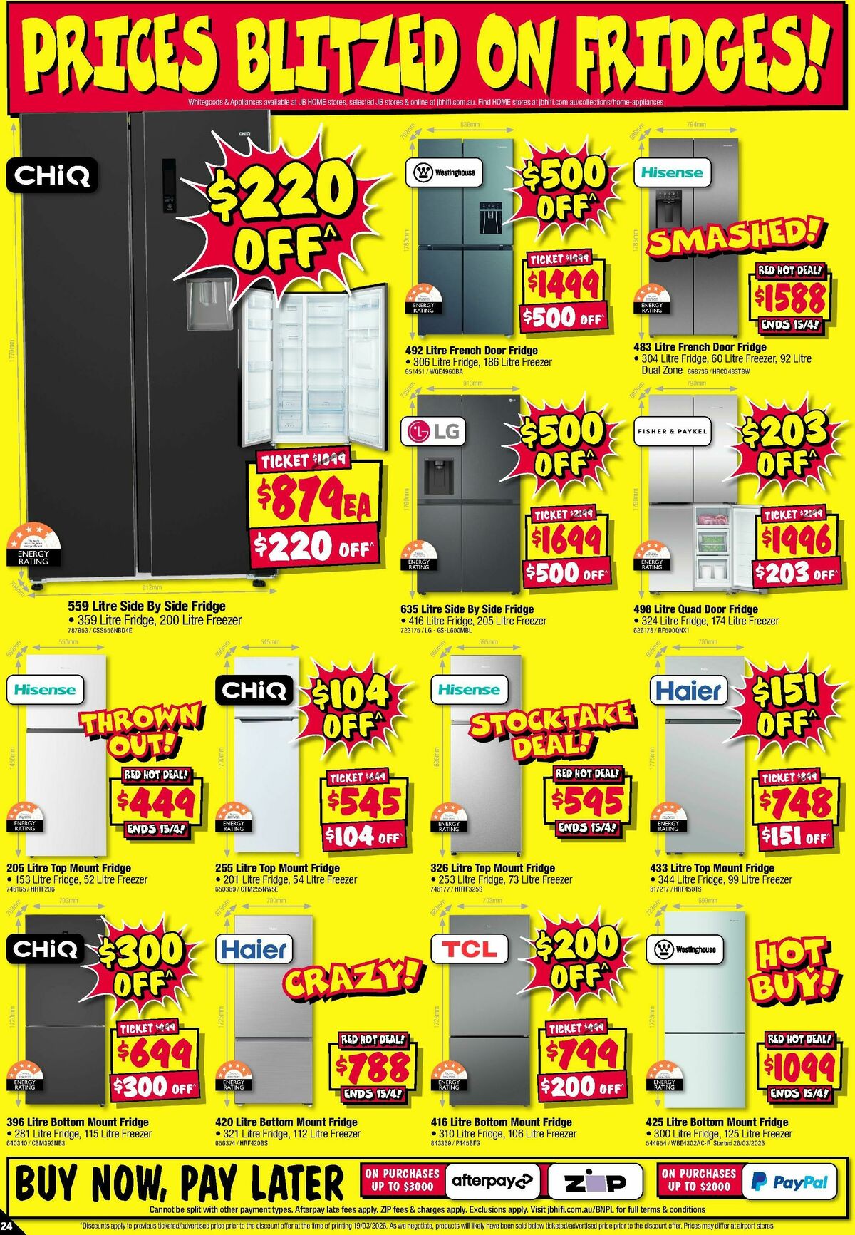 JB Hi-Fi Catalogues from 2 April