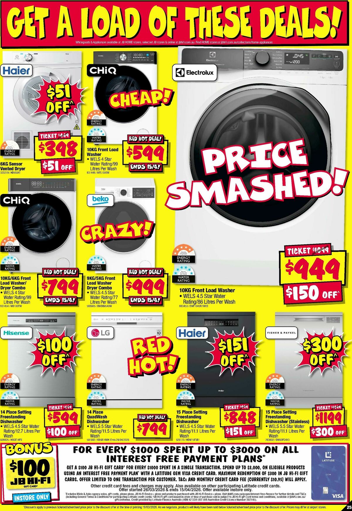 JB Hi-Fi Catalogues from 2 April