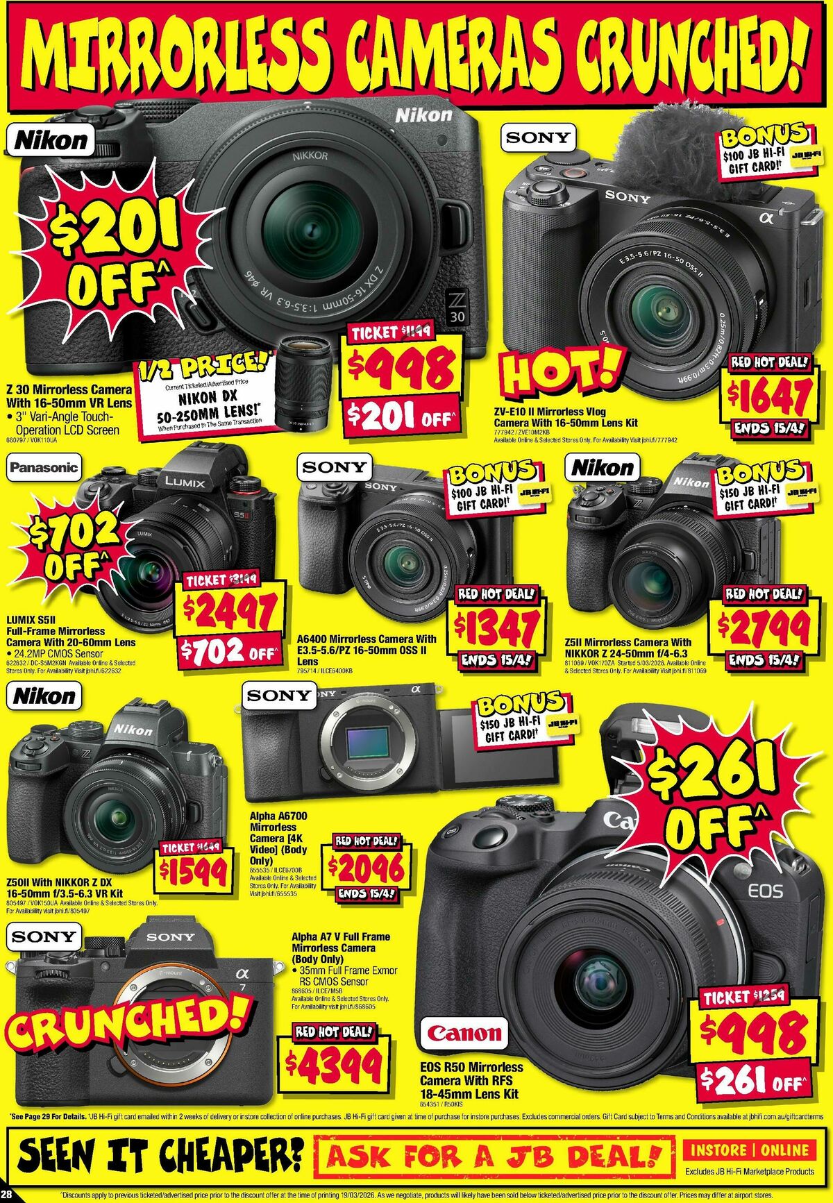 JB Hi-Fi Catalogues from 2 April