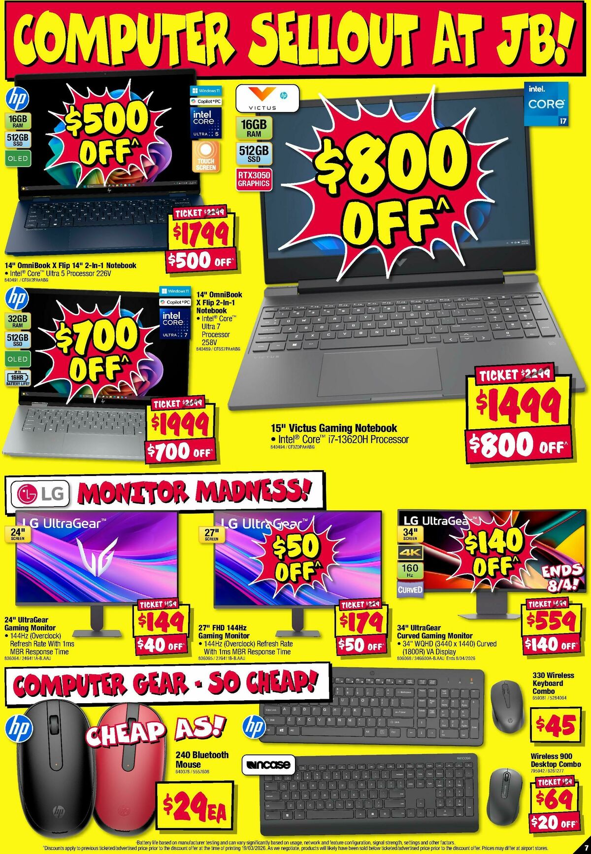 JB Hi-Fi Catalogues from 2 April