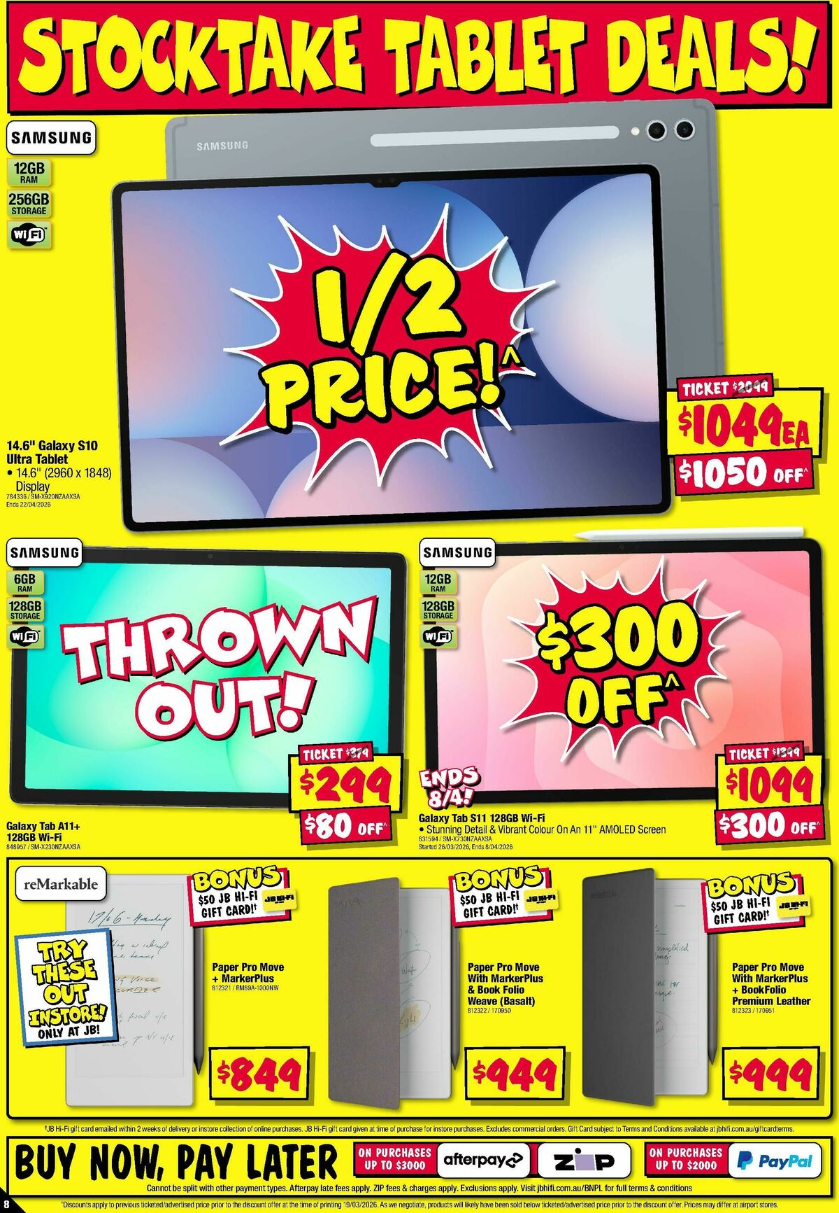 JB Hi-Fi Catalogues from 2 April