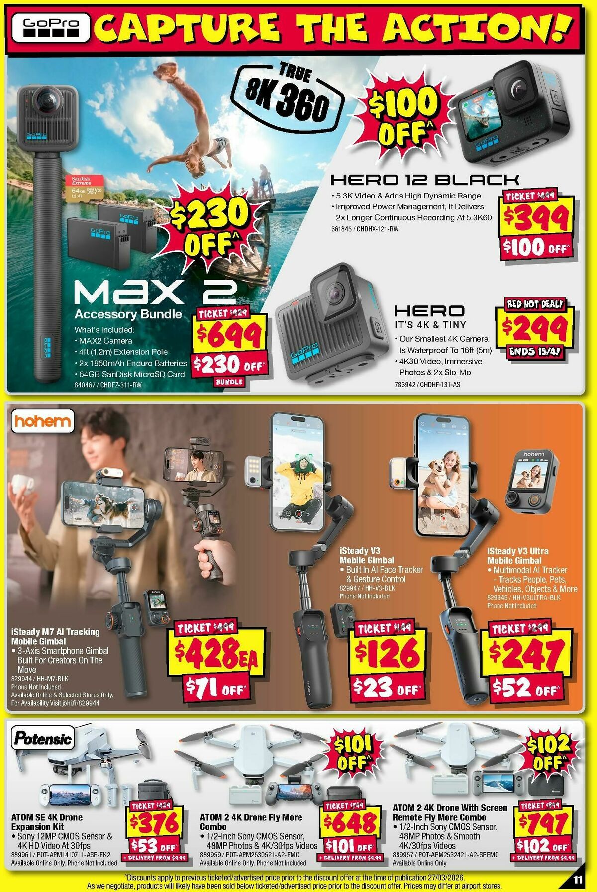 JB Hi-Fi Camera Sellout! Catalogues from 2 April