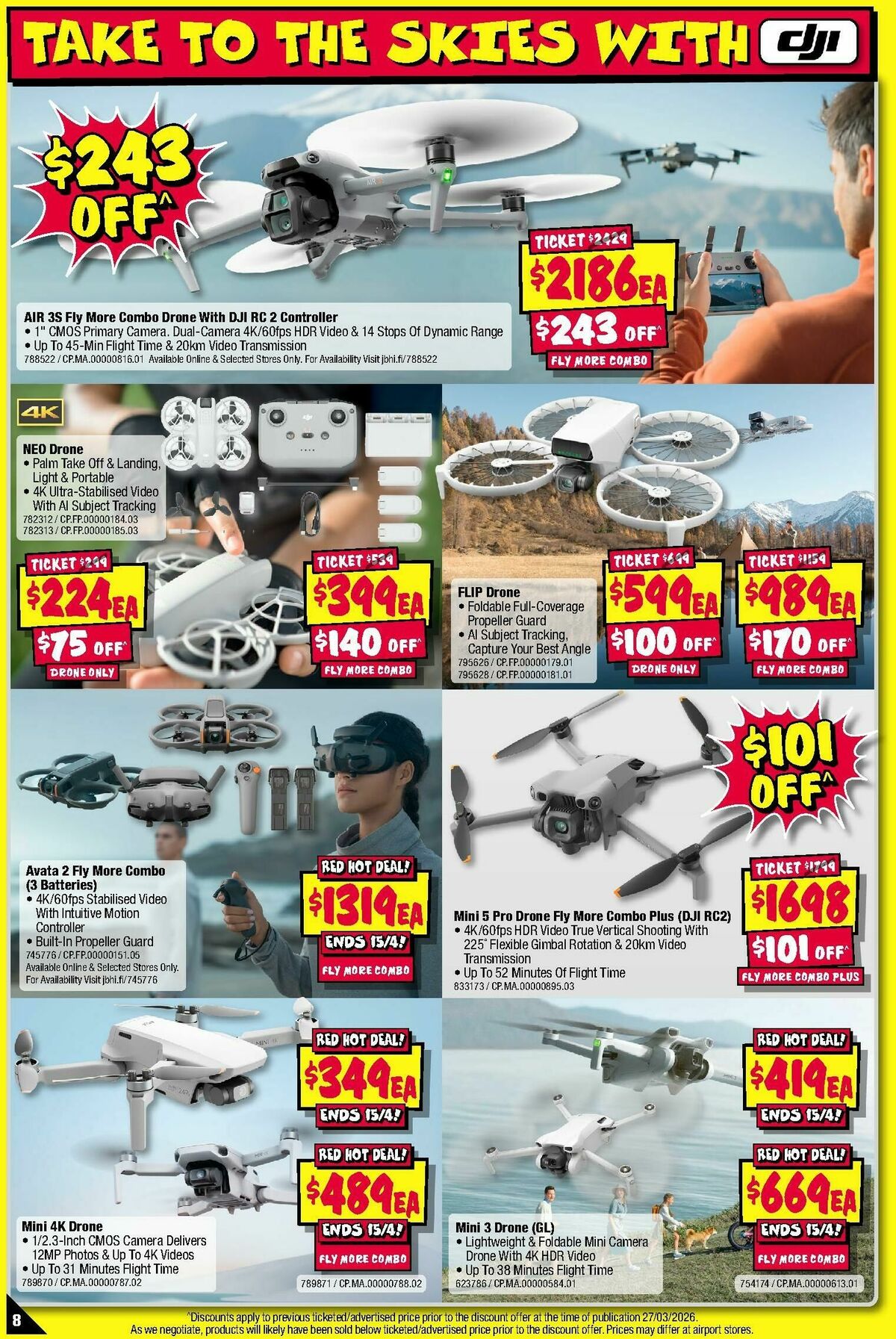 JB Hi-Fi Camera Sellout! Catalogues from 2 April