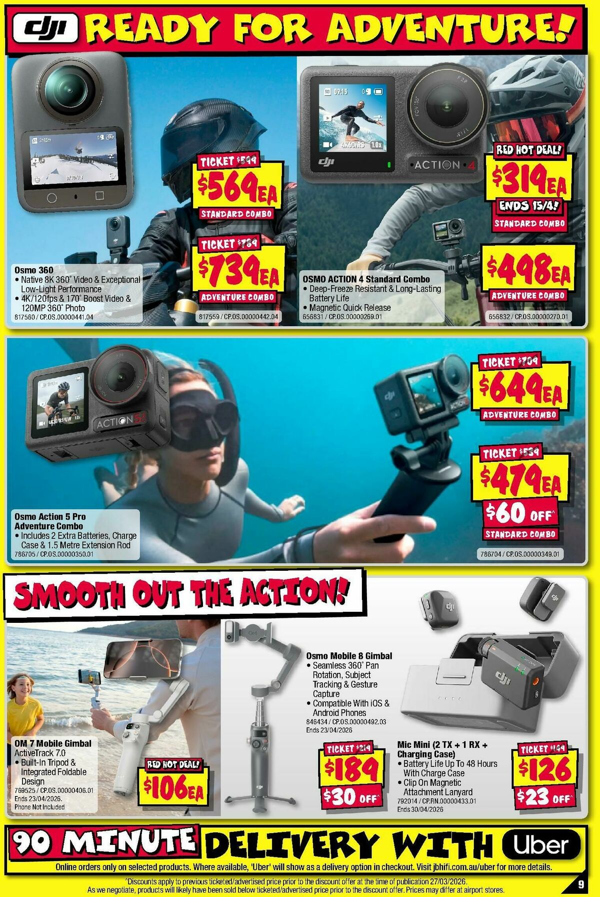 JB Hi-Fi Camera Sellout! Catalogues from 2 April