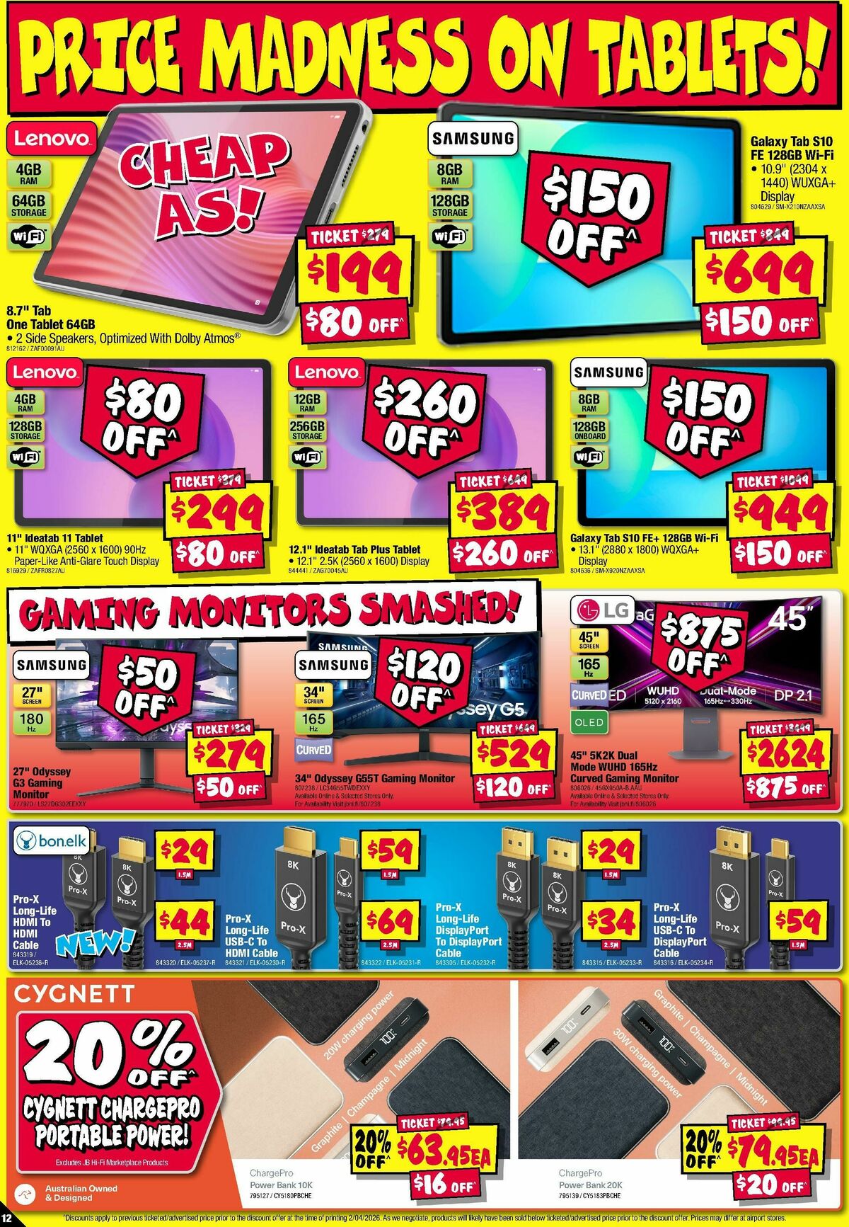 JB Hi-Fi Catalogues from 16 April