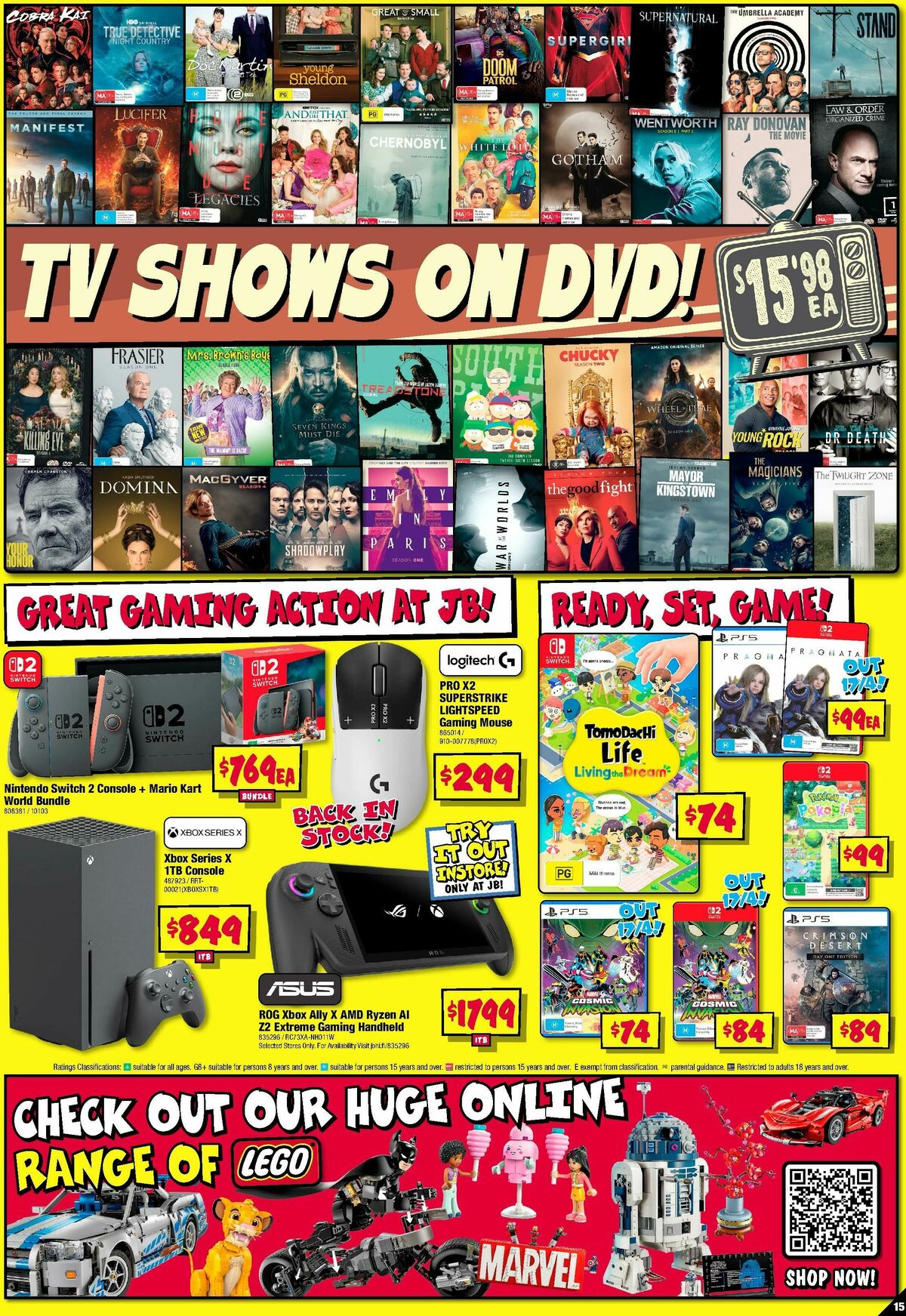 JB Hi-Fi Catalogues from 16 April