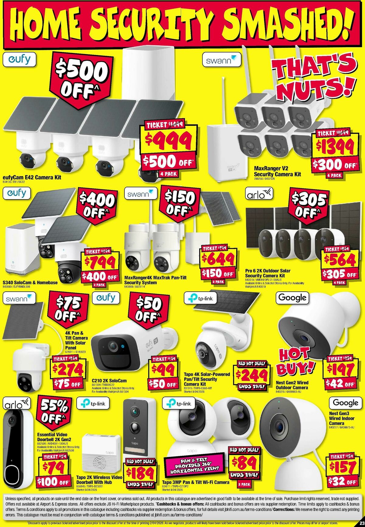JB Hi-Fi Catalogues from 16 April
