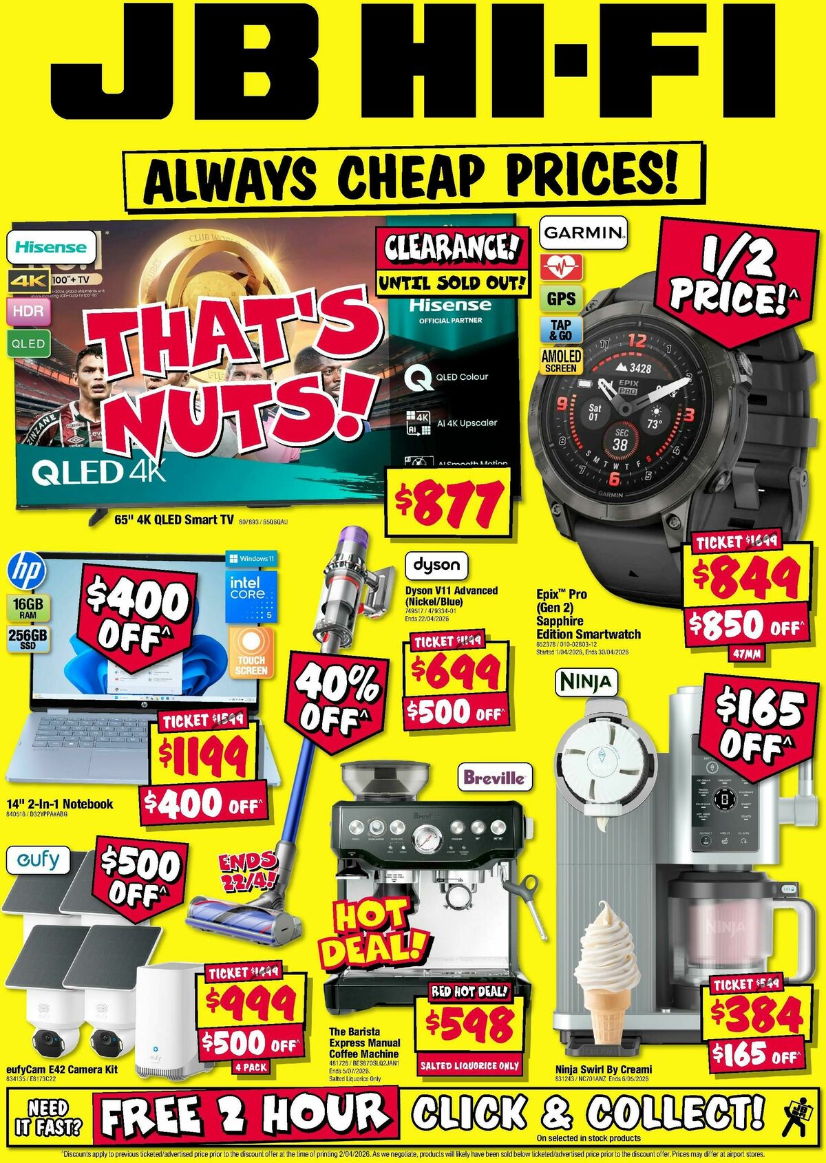 JB Hi-Fi Catalogues from 16 April
