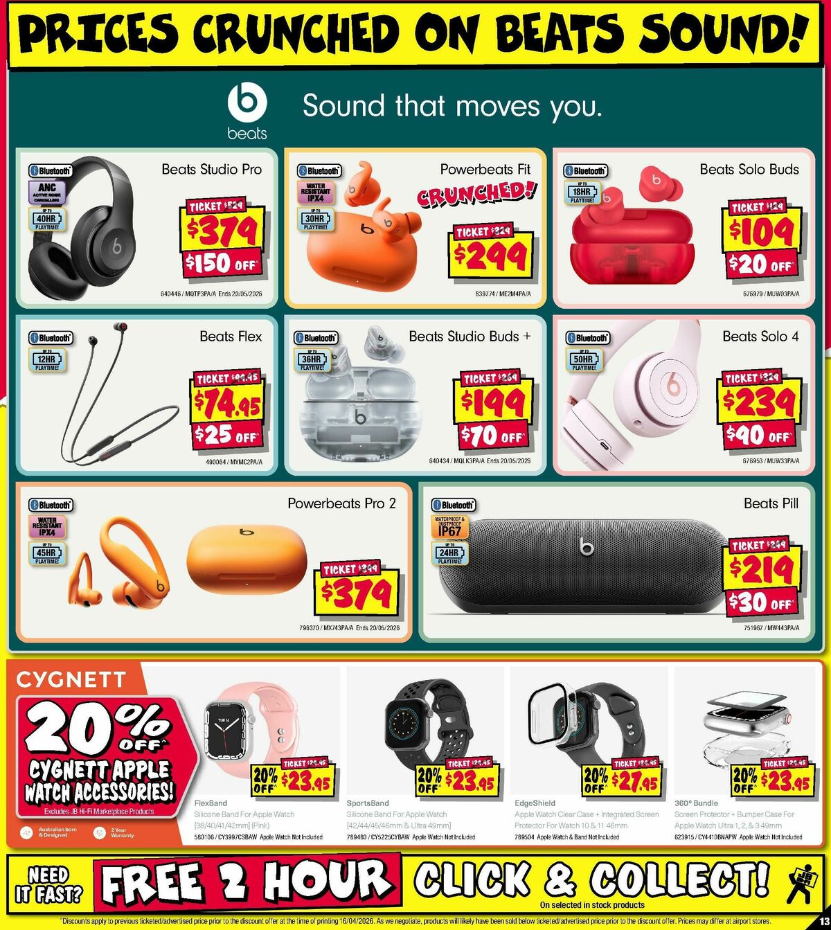 JB Hi-Fi Make Mum's Day! Catalogues from 30 April