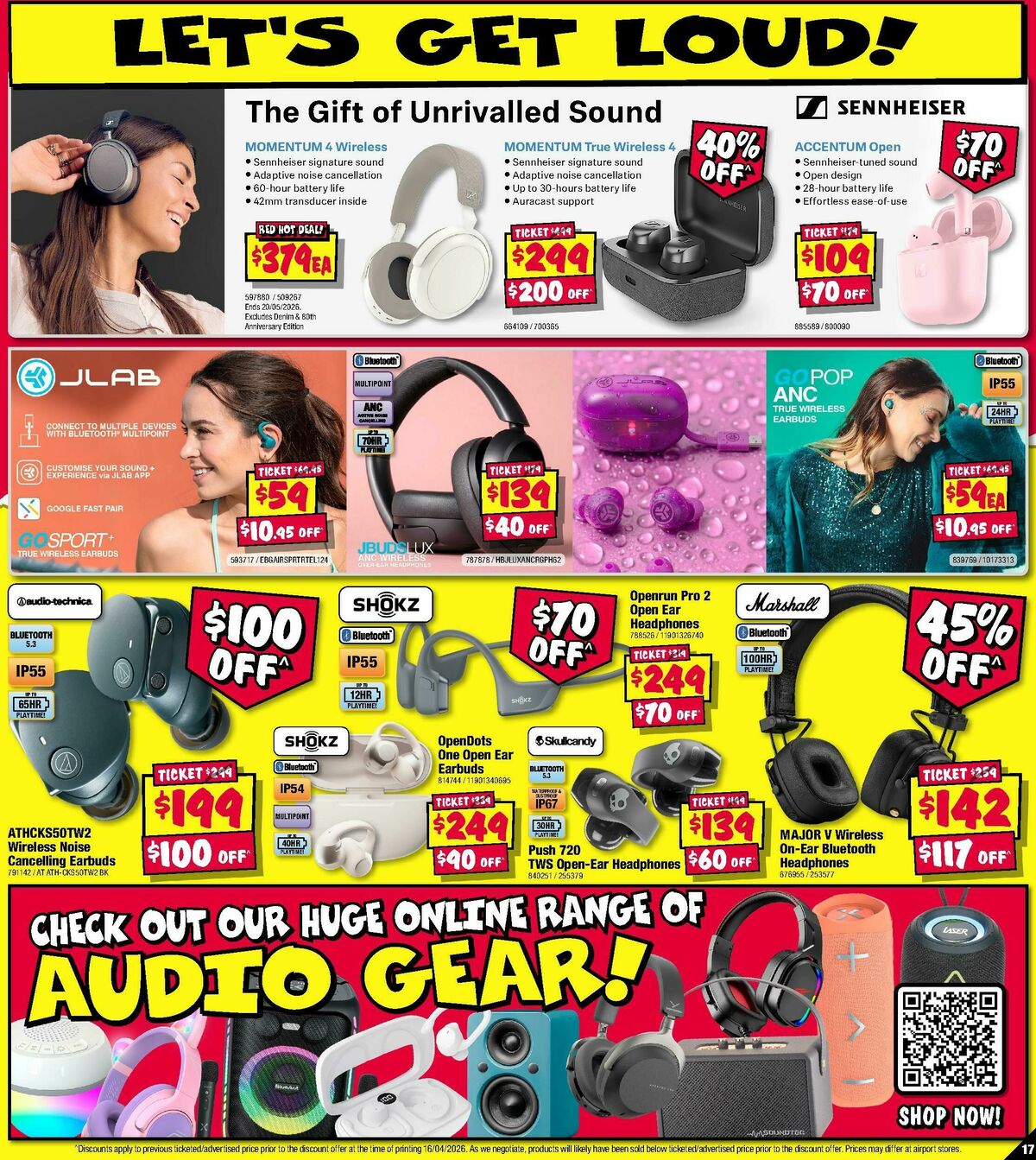 JB Hi-Fi Make Mum's Day! Catalogues from 30 April