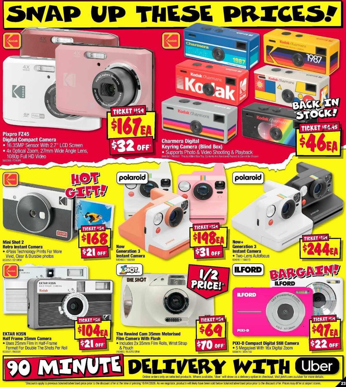 JB Hi-Fi Make Mum's Day! Catalogues from 30 April