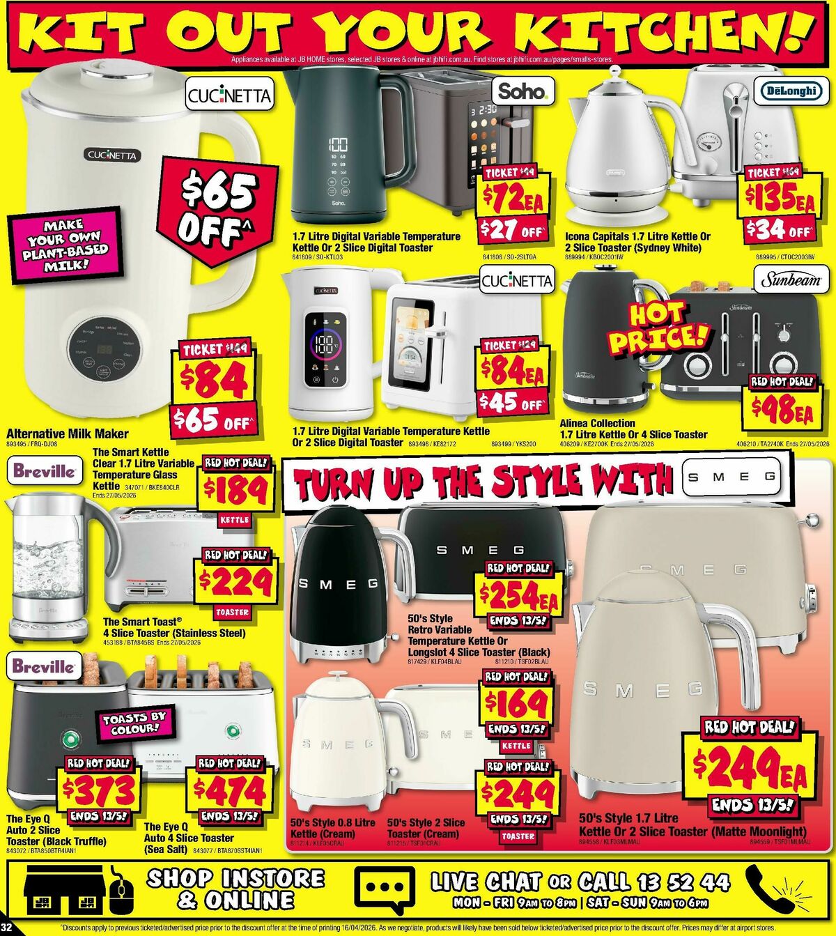 JB Hi-Fi Make Mum's Day! Catalogues from 30 April