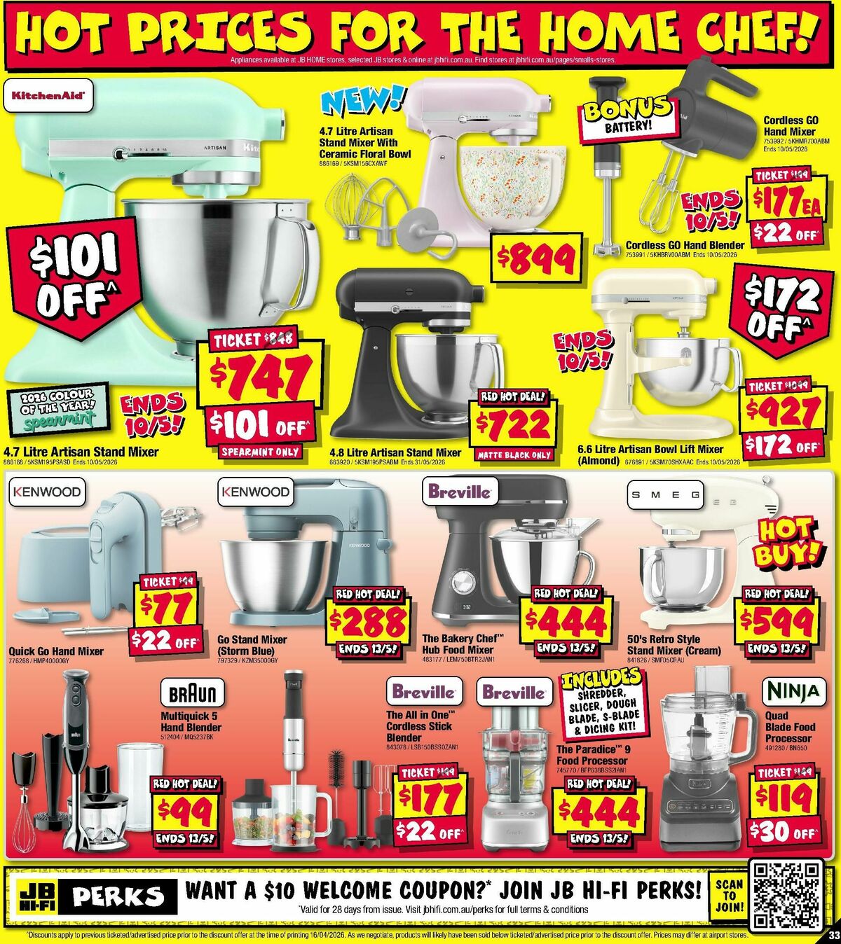 JB Hi-Fi Make Mum's Day! Catalogues from 30 April