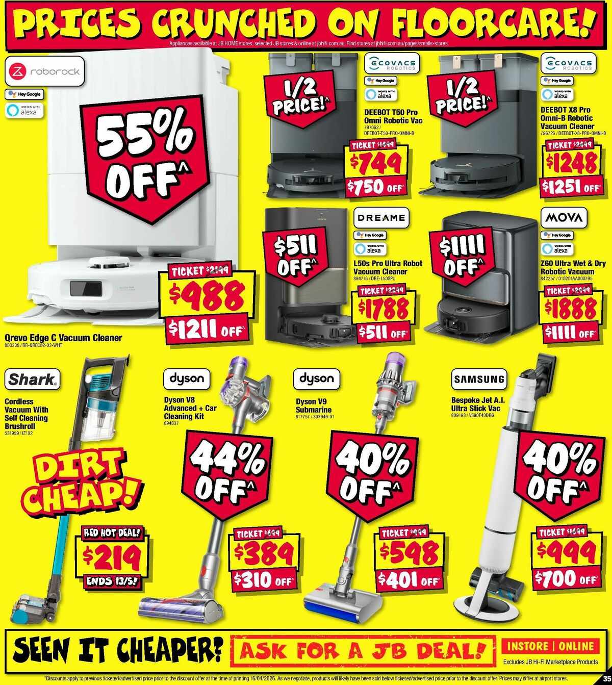 JB Hi-Fi Make Mum's Day! Catalogues from 30 April