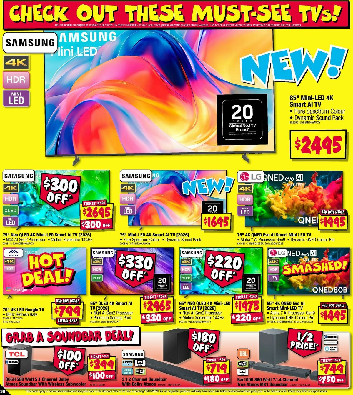 JB Hi-Fi Make Mum's Day! Catalogues from 30 April