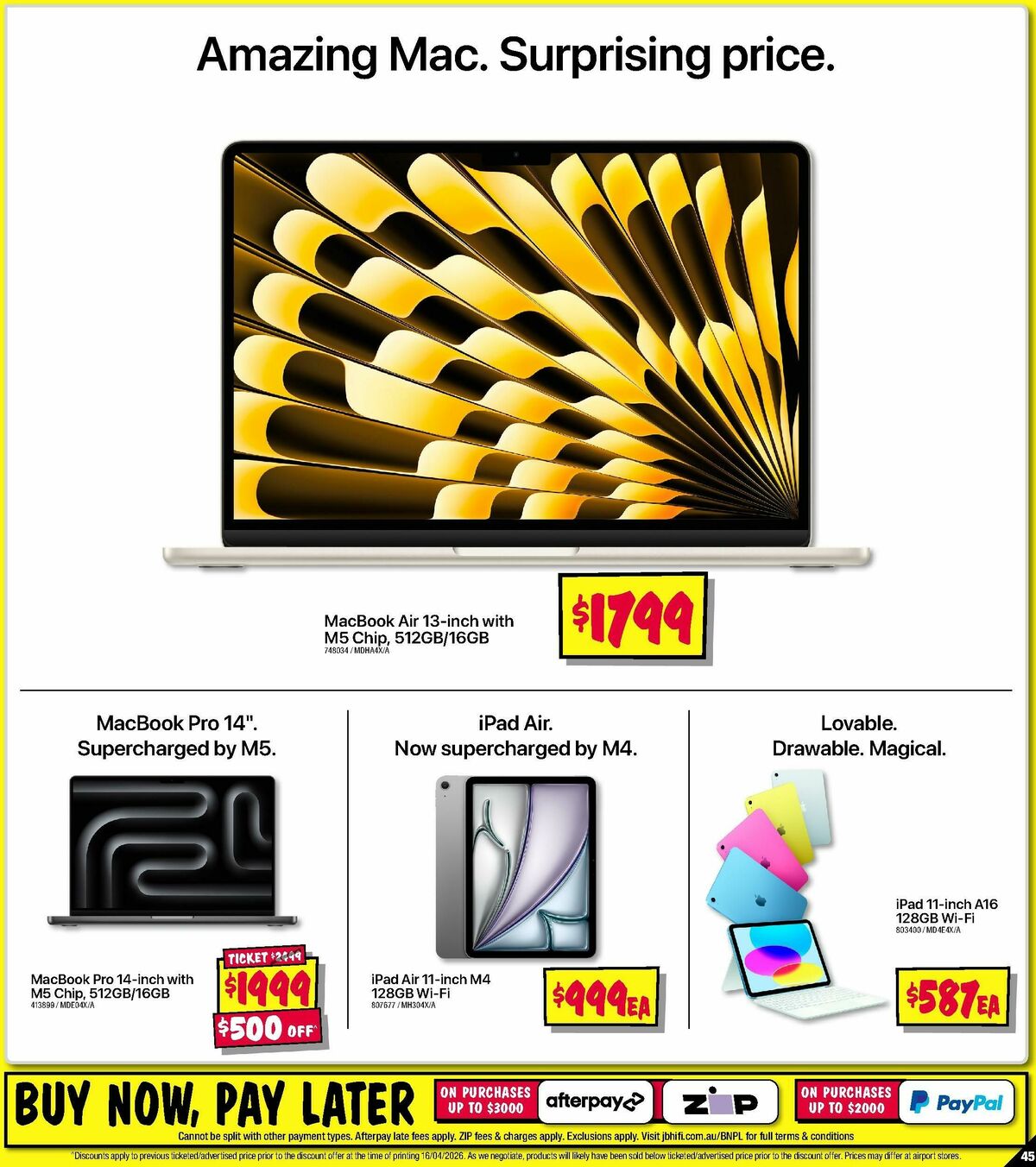 JB Hi-Fi Make Mum's Day! Catalogues from 30 April