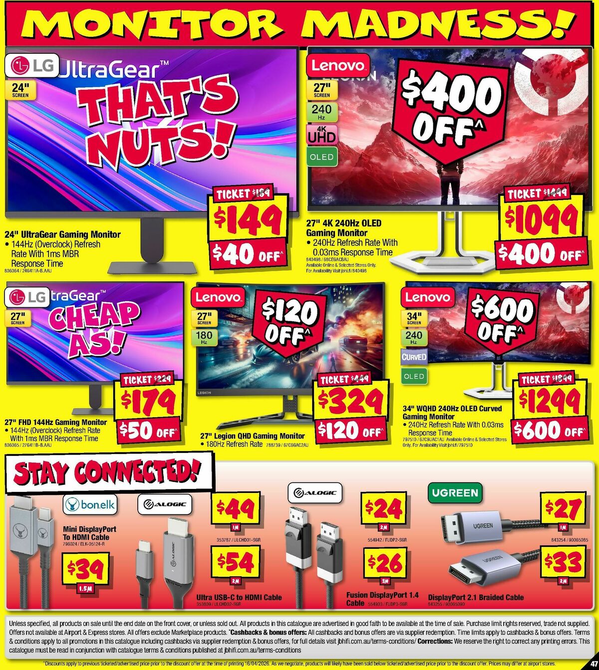 JB Hi-Fi Make Mum's Day! Catalogues from 30 April