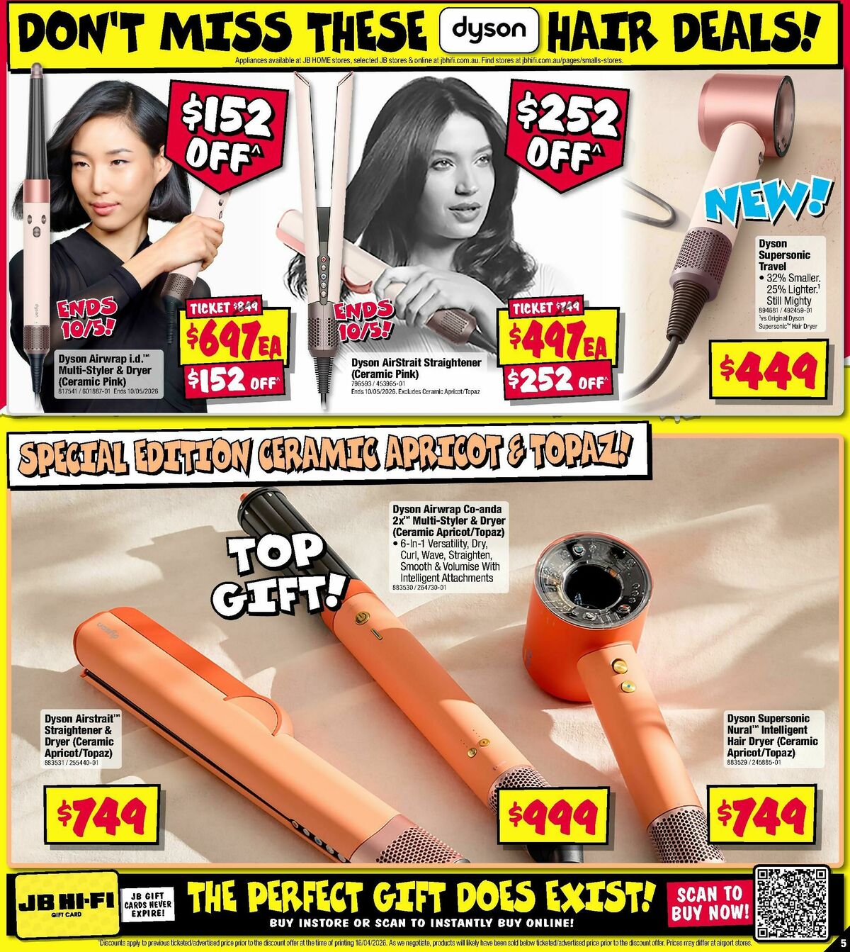 JB Hi-Fi Make Mum's Day! Catalogues from 30 April