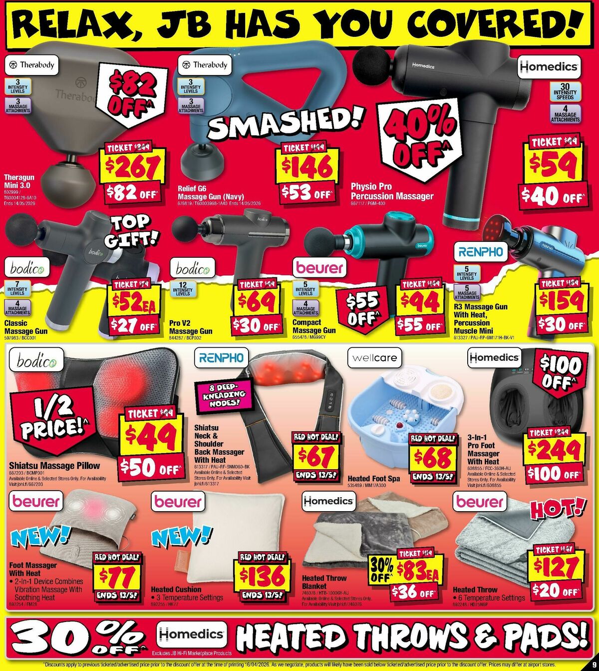JB Hi-Fi Make Mum's Day! Catalogues from 30 April