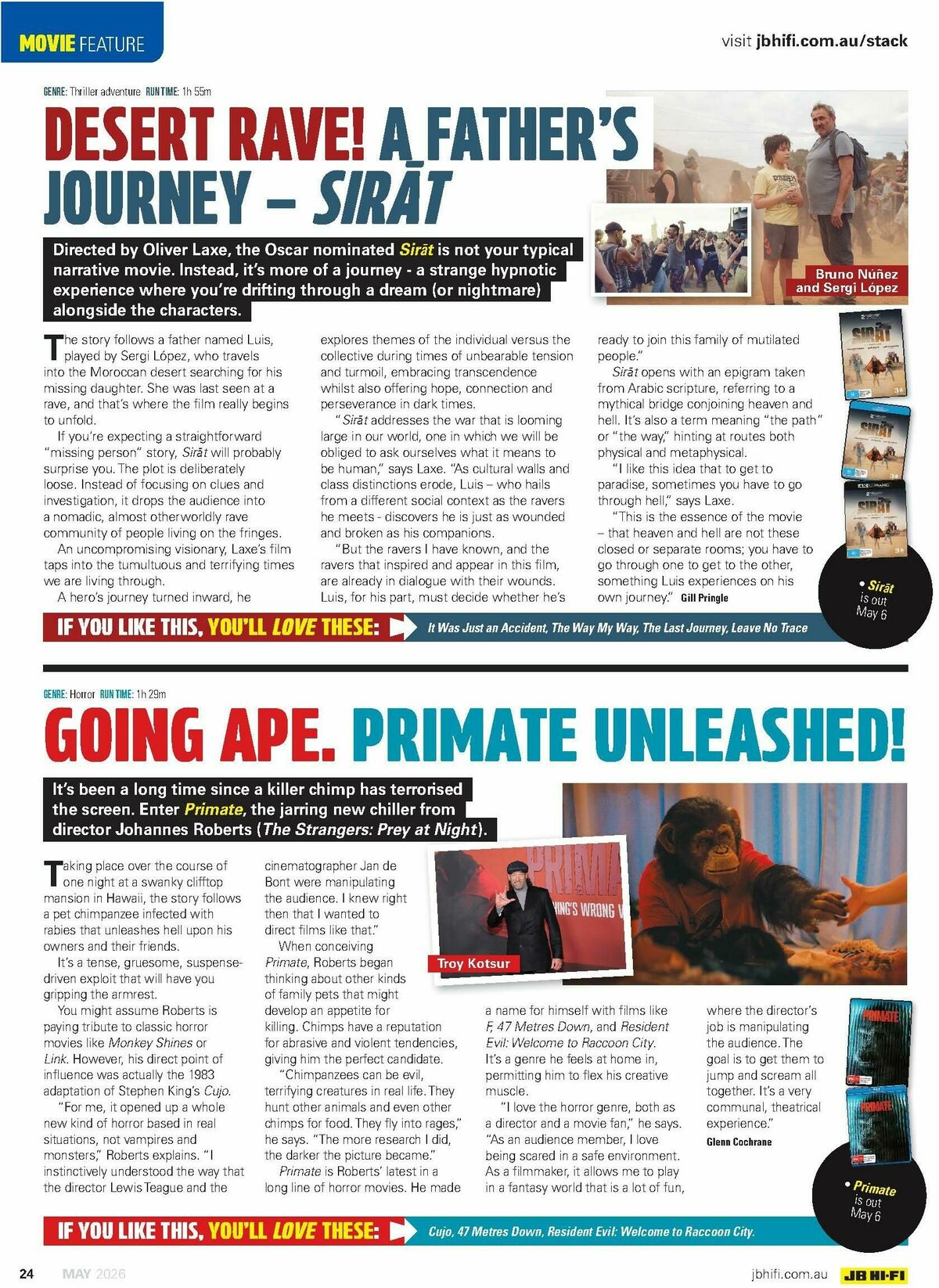 JB Hi-Fi Magazine May Catalogues from 1 May