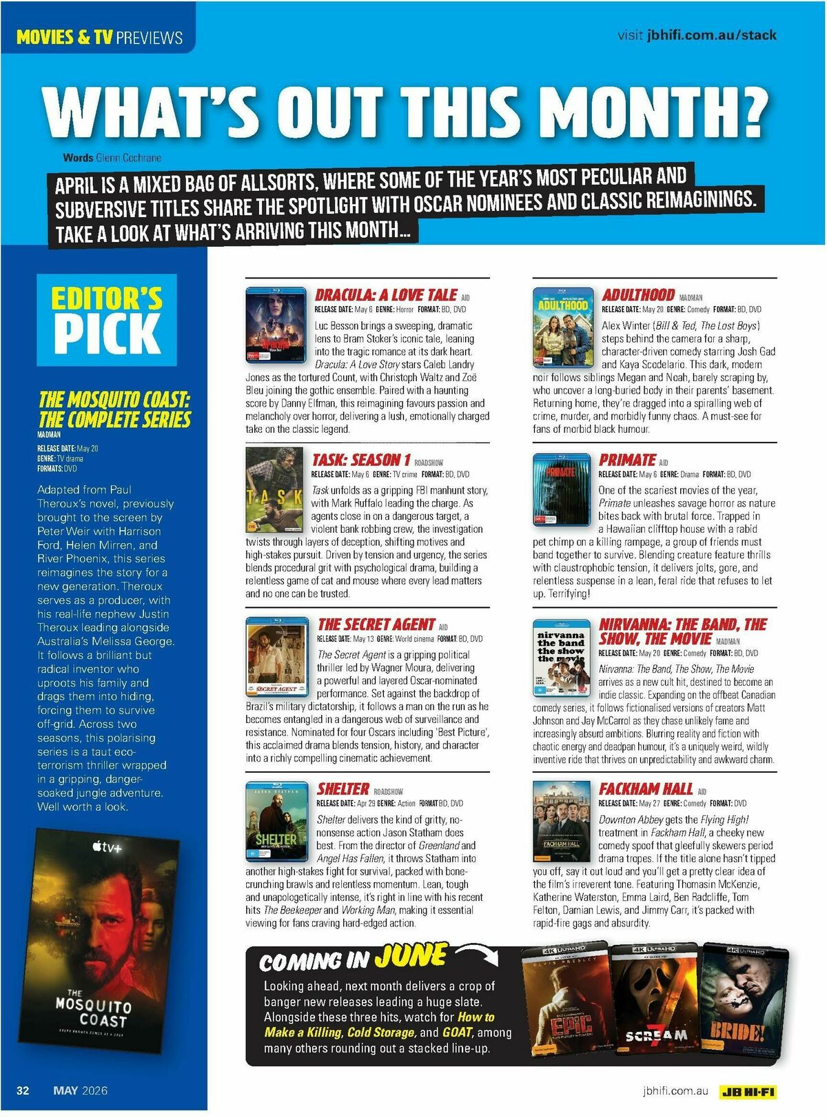 JB Hi-Fi Magazine May Catalogues from 1 May