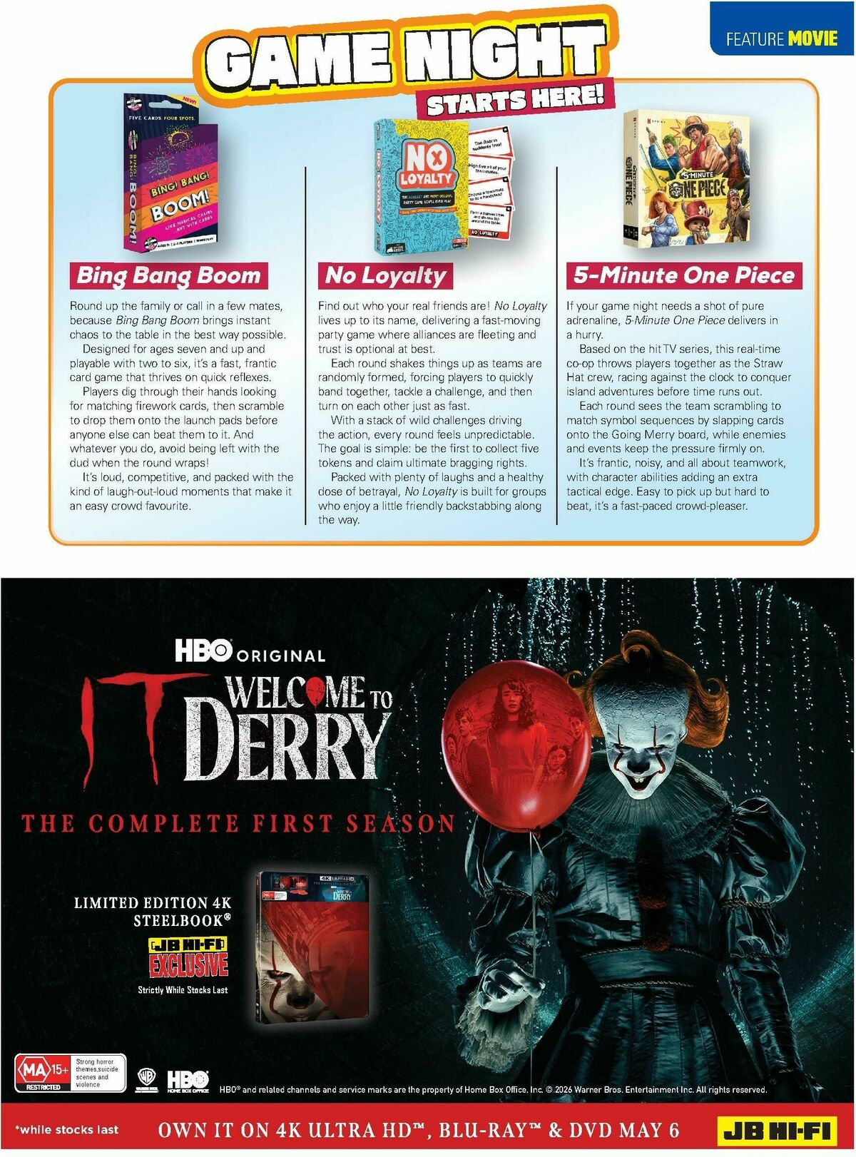 JB Hi-Fi Magazine May Catalogues from 1 May