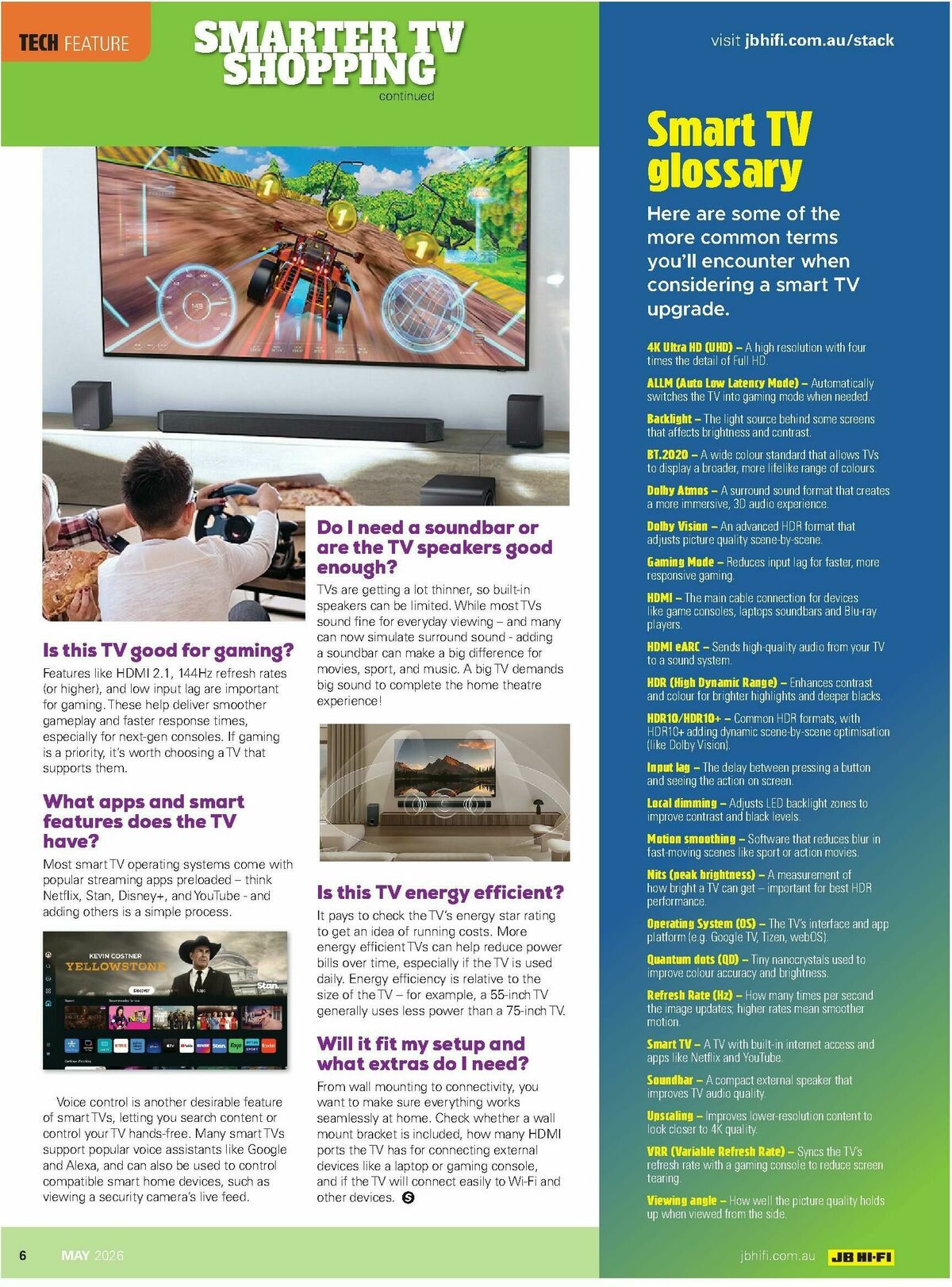 JB Hi-Fi Magazine May Catalogues from 1 May