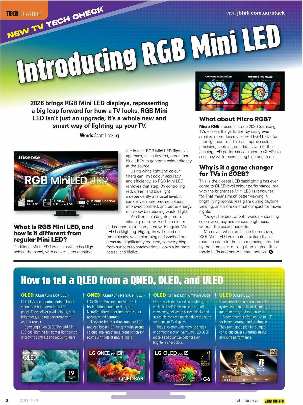 JB Hi-Fi Magazine May Catalogues from 1 May