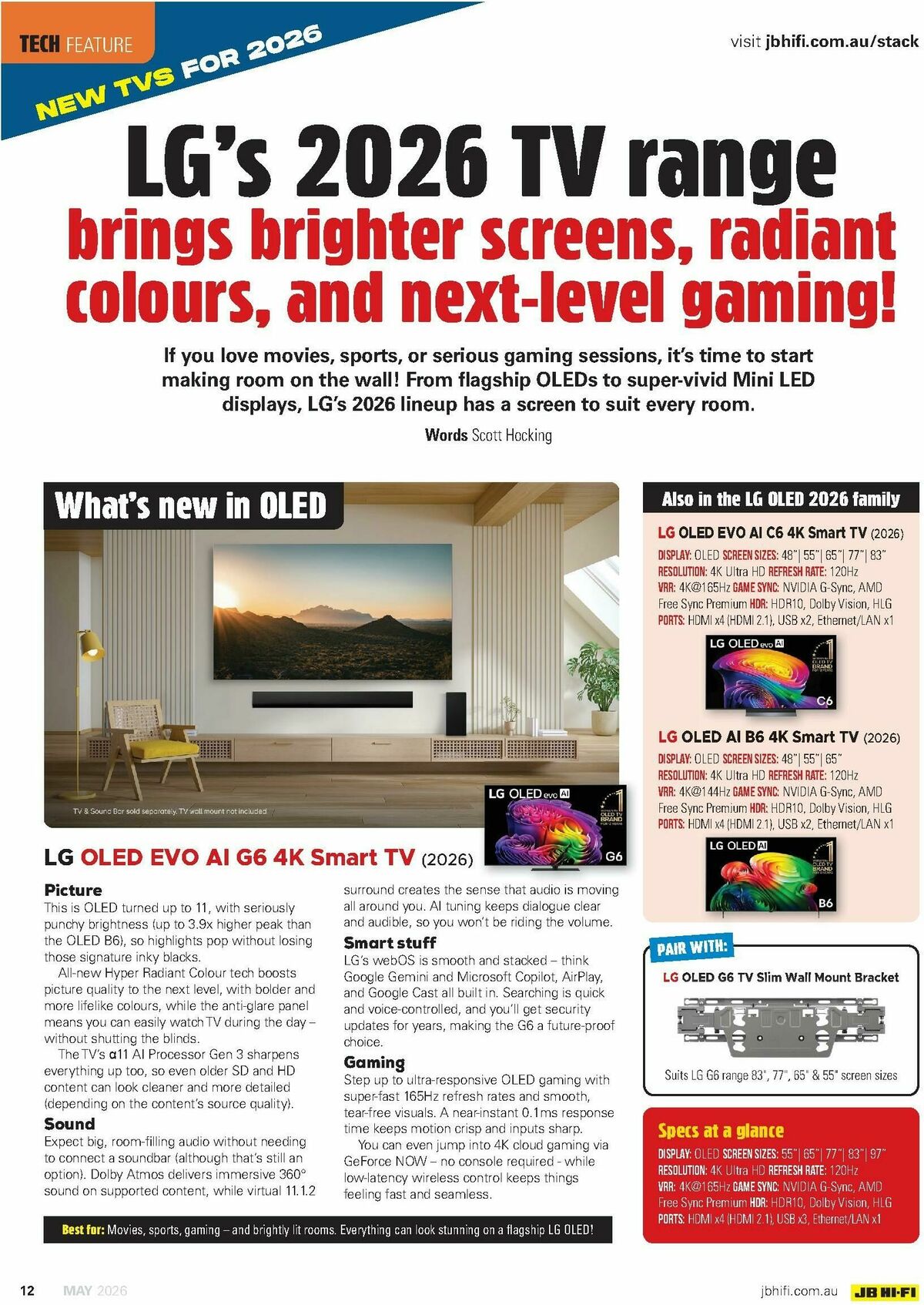 JB Hi-Fi Magazine May Catalogues from 1 May