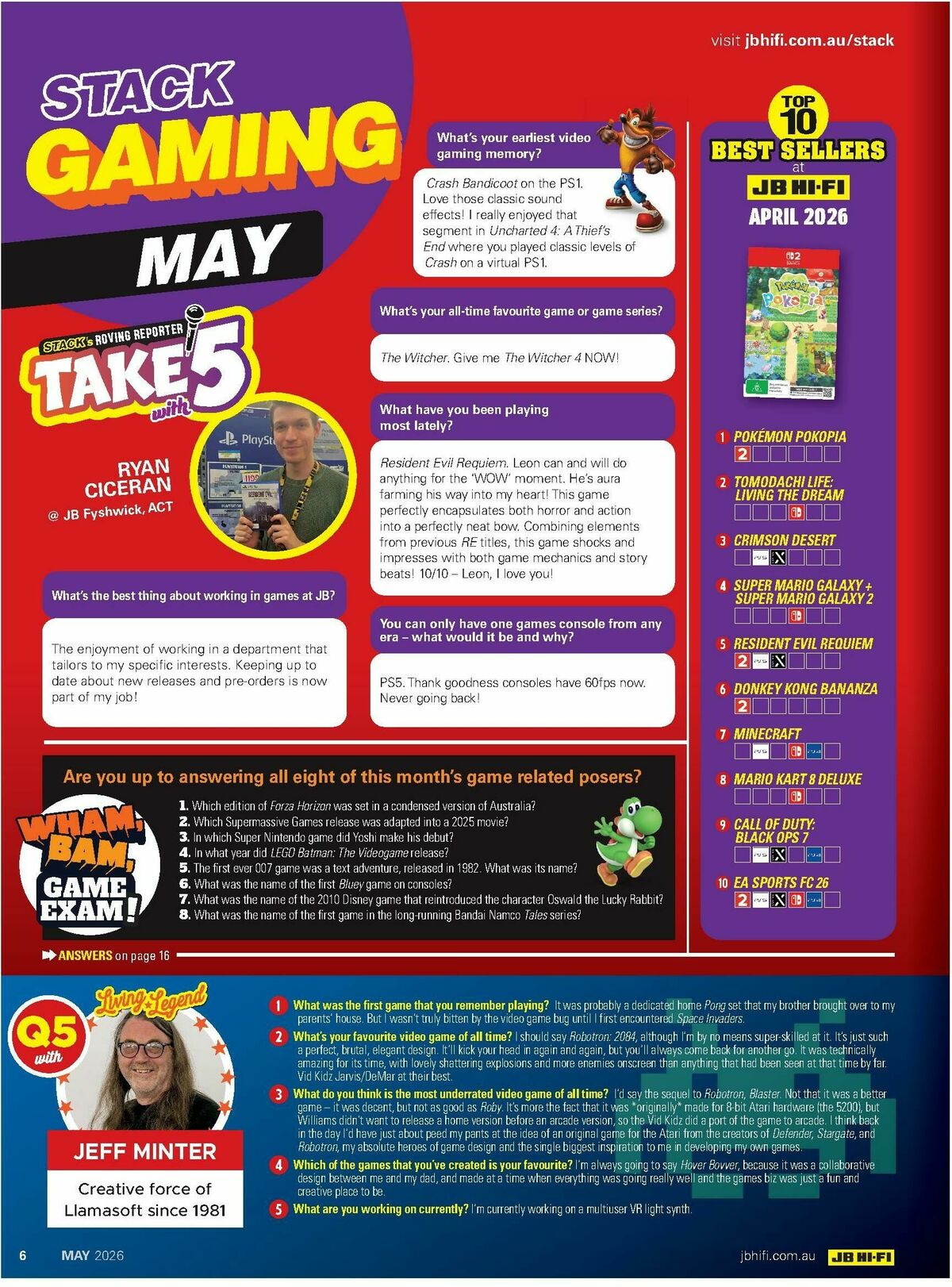 JB Hi-Fi Magazine May Catalogues from 1 May
