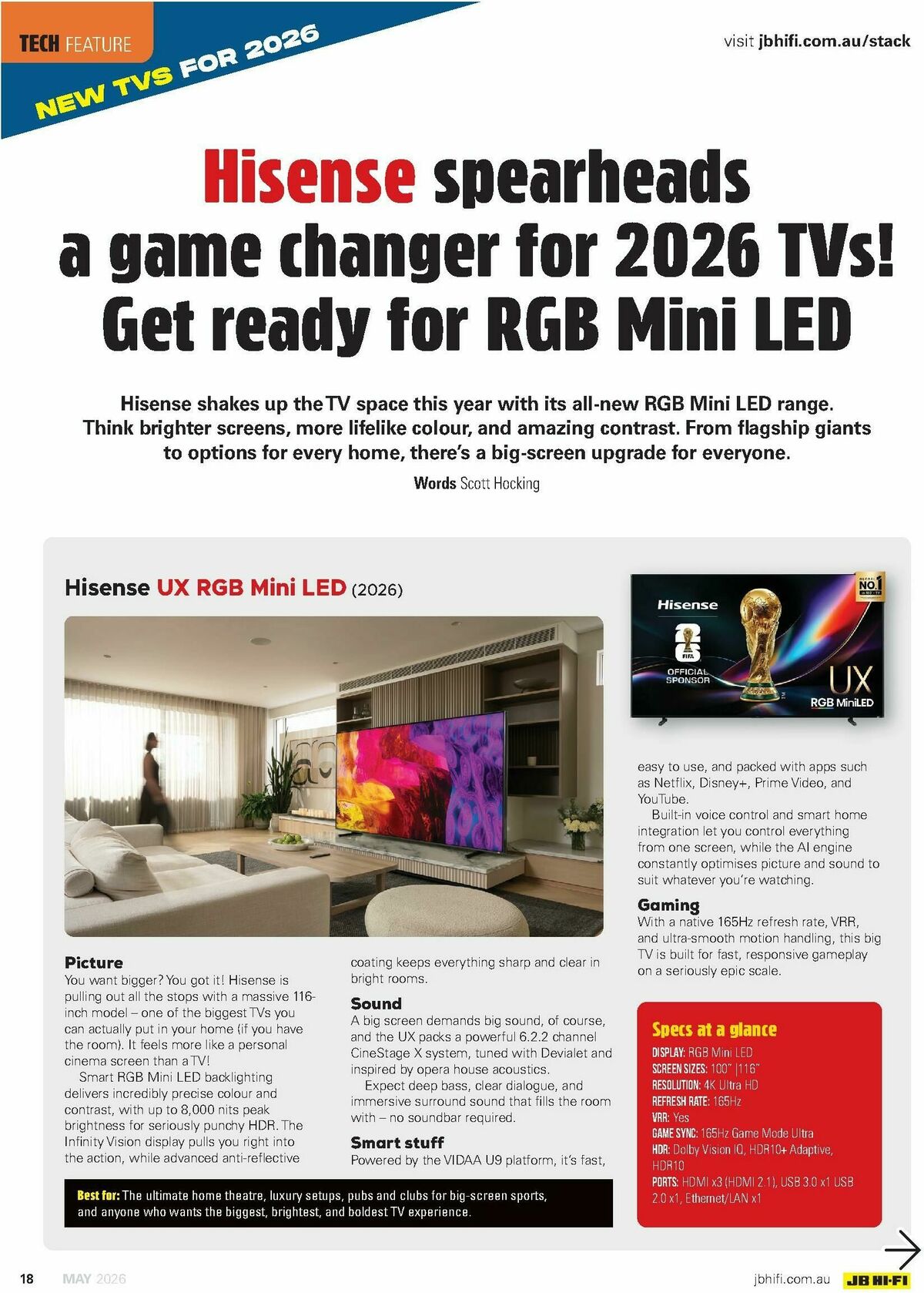 JB Hi-Fi Magazine May Catalogues from 1 May