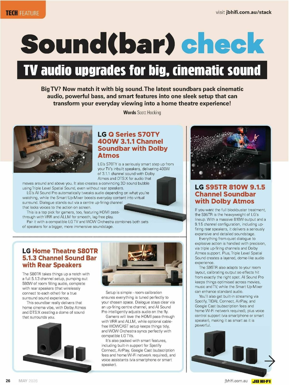 JB Hi-Fi Magazine May Catalogues from 1 May