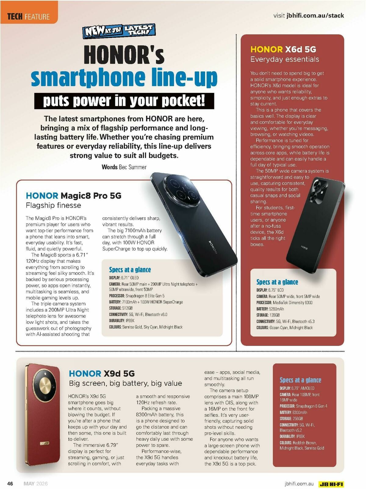 JB Hi-Fi Magazine May Catalogues from 1 May