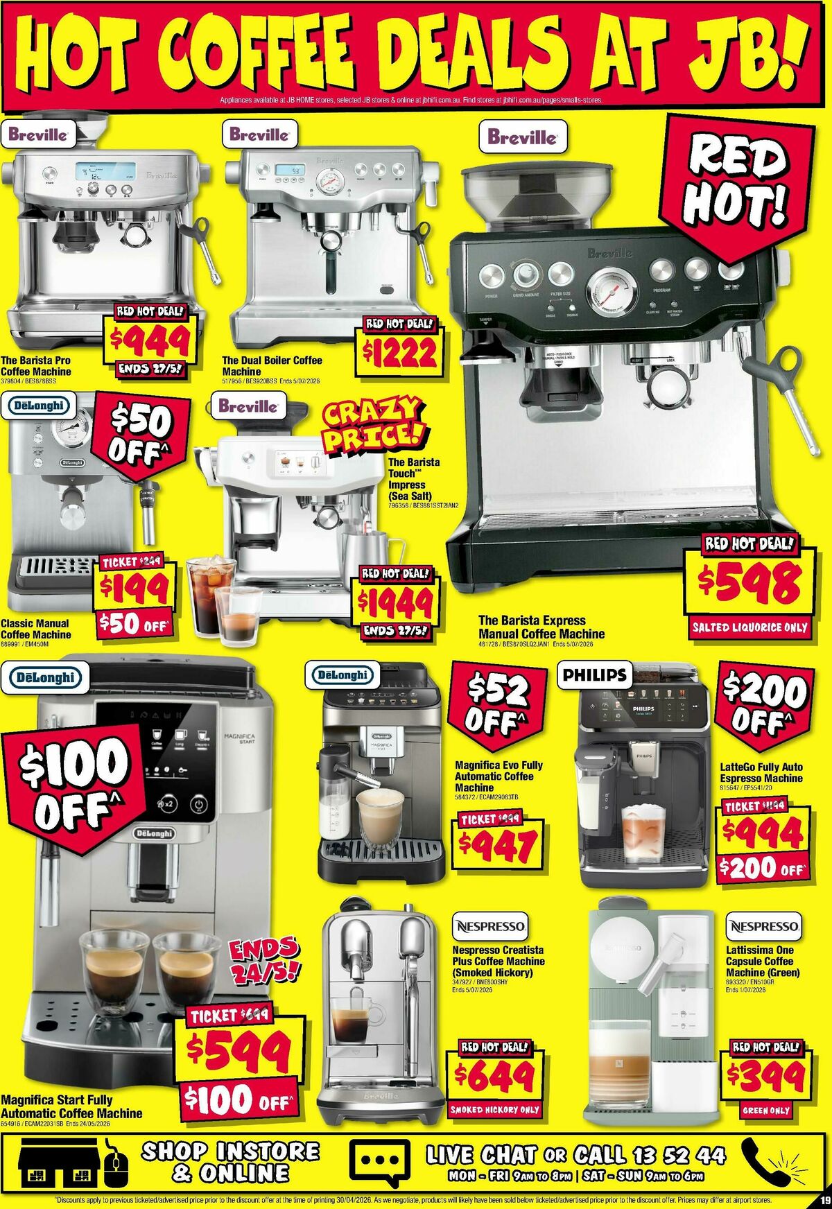 JB Hi-Fi Catalogues from 14 May